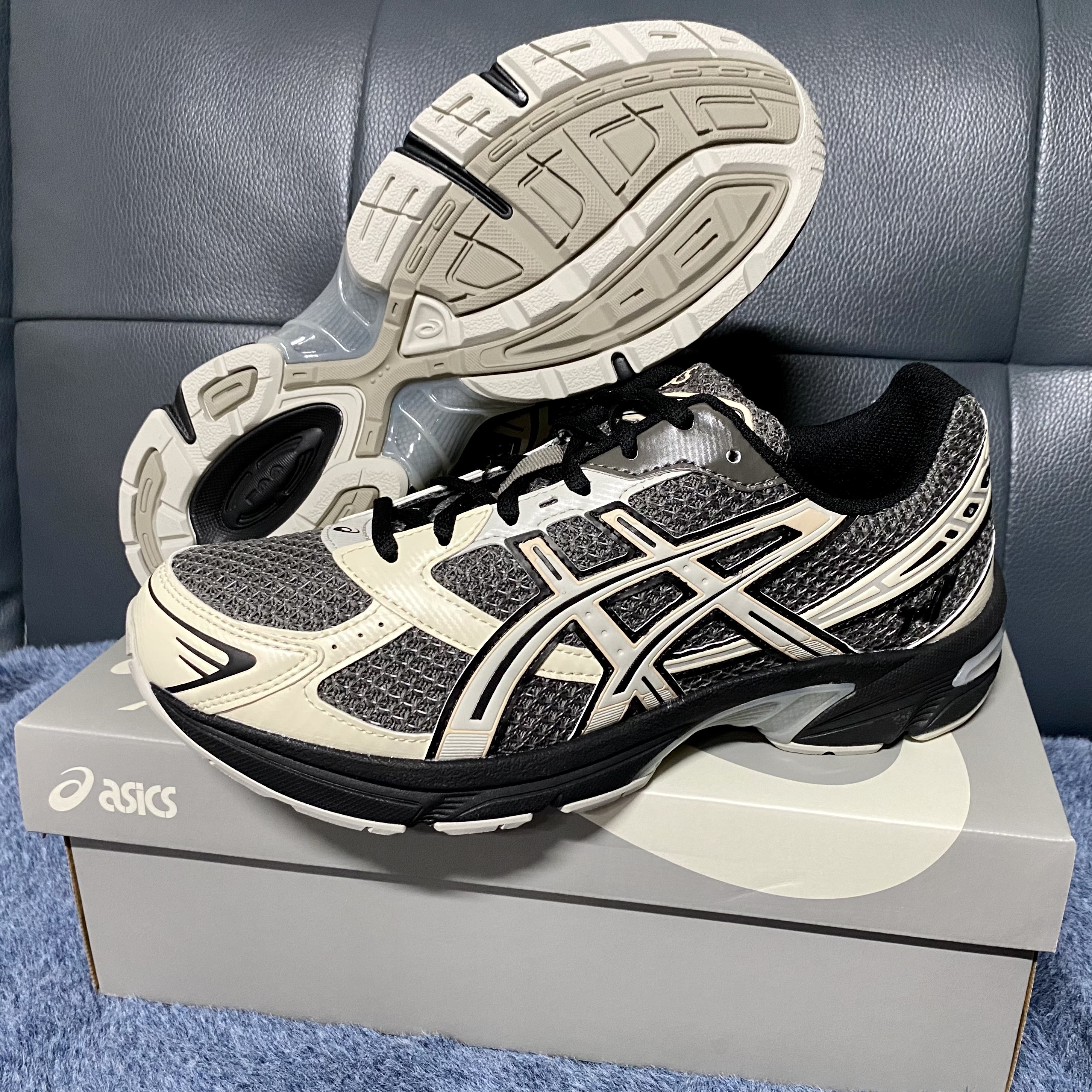 Asics x I4P Gel-1130 Mink Glacier Grey 착용 스타일 - 1