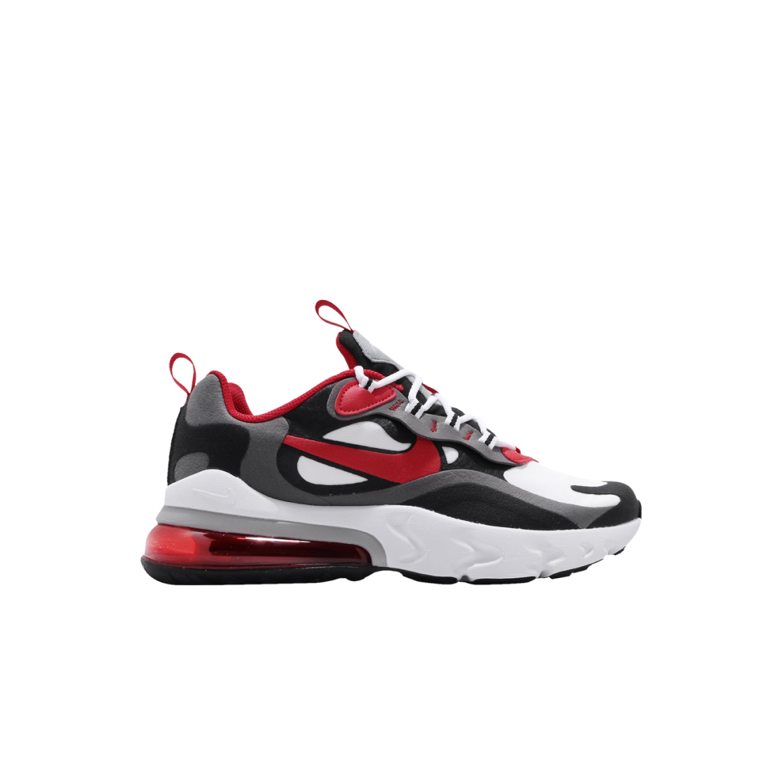 (GS) 나이키 에어맥스 270 리액트 유니버시티 레드 블랙((GS) Nike Air Max 270 React University Red Black) - 1