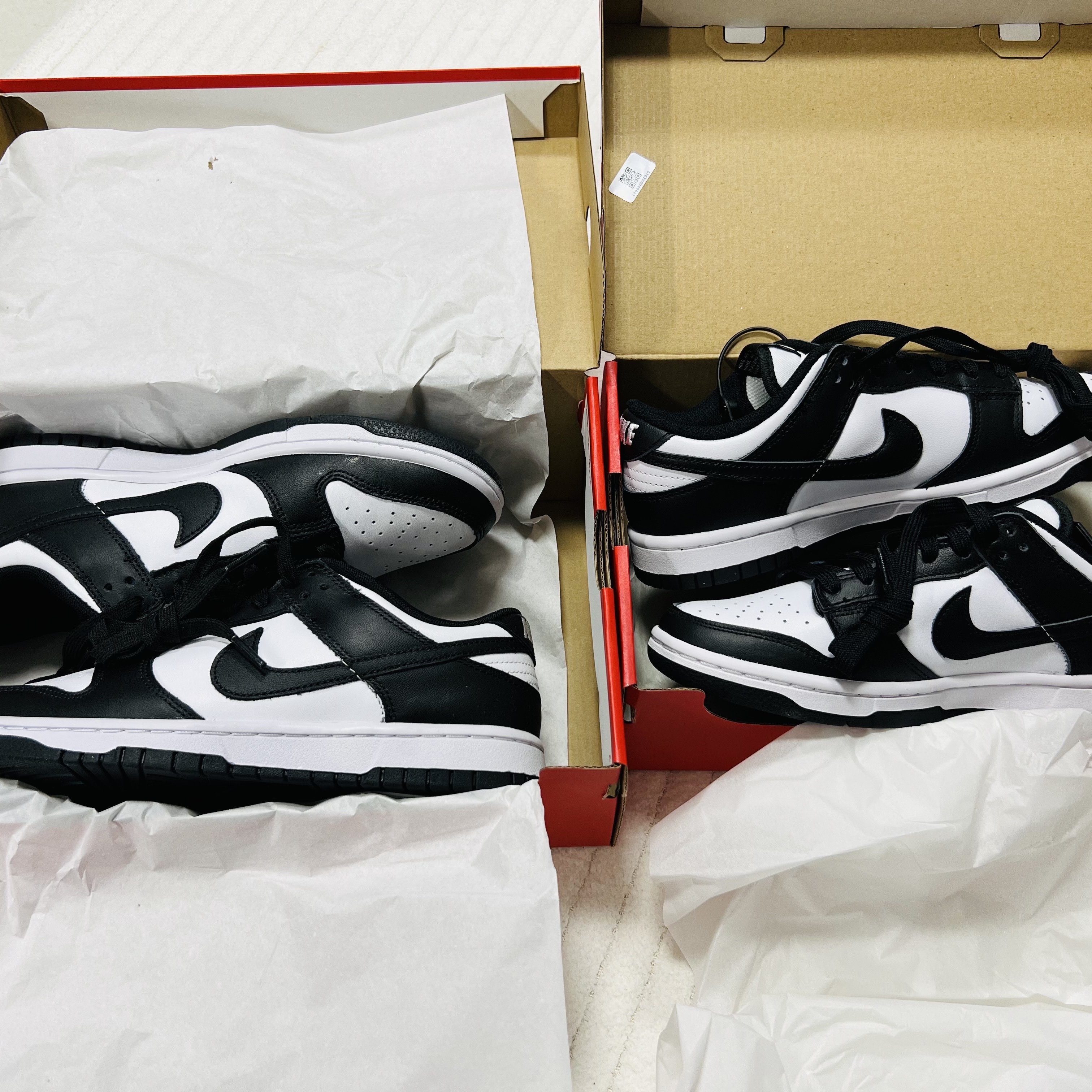 Nike Dunk Low Retro Black, (W) Nike Dunk Low Black 착용 스타일 - 3