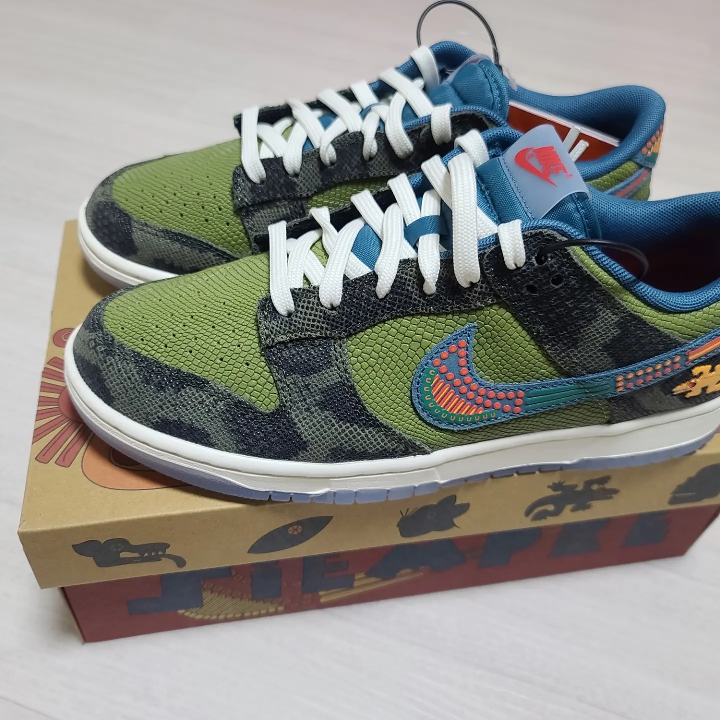 Nike Dunk Low Premium Siempre Familia 착용 스타일 - 1