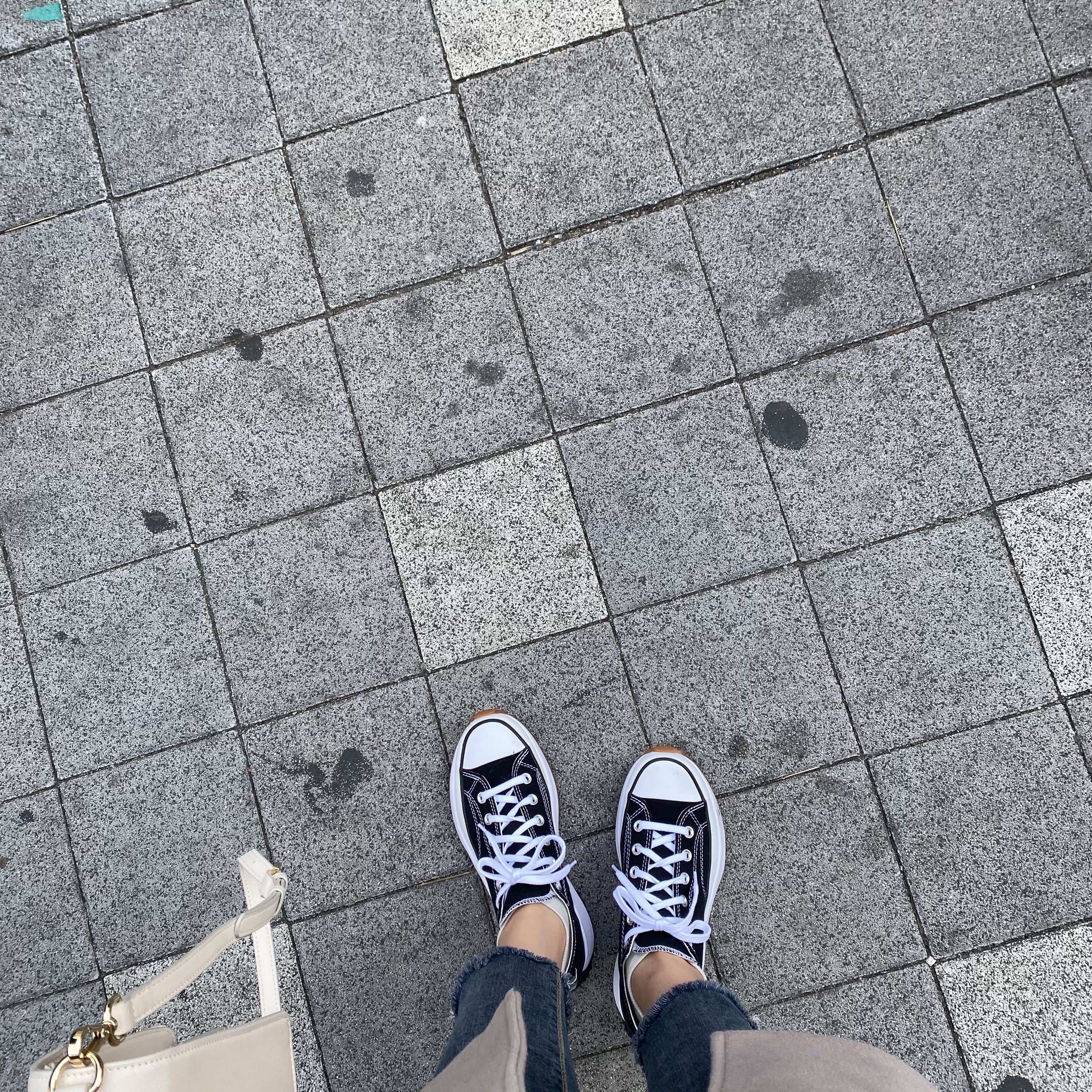 Converse Run Star Hike Low Black 착용 스타일