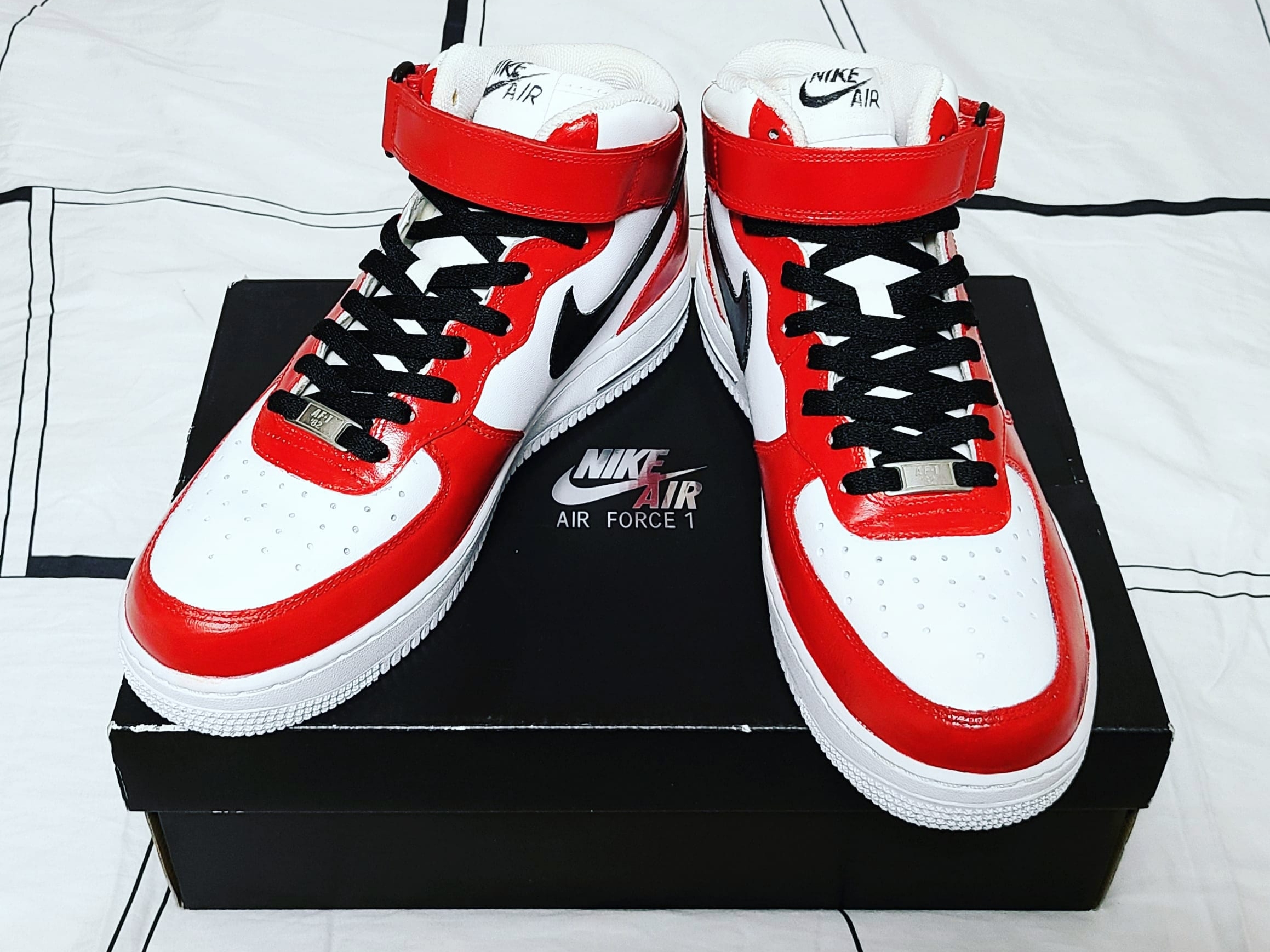 Nike Air Force 1 Mid '07 White 착용 스타일 - 3