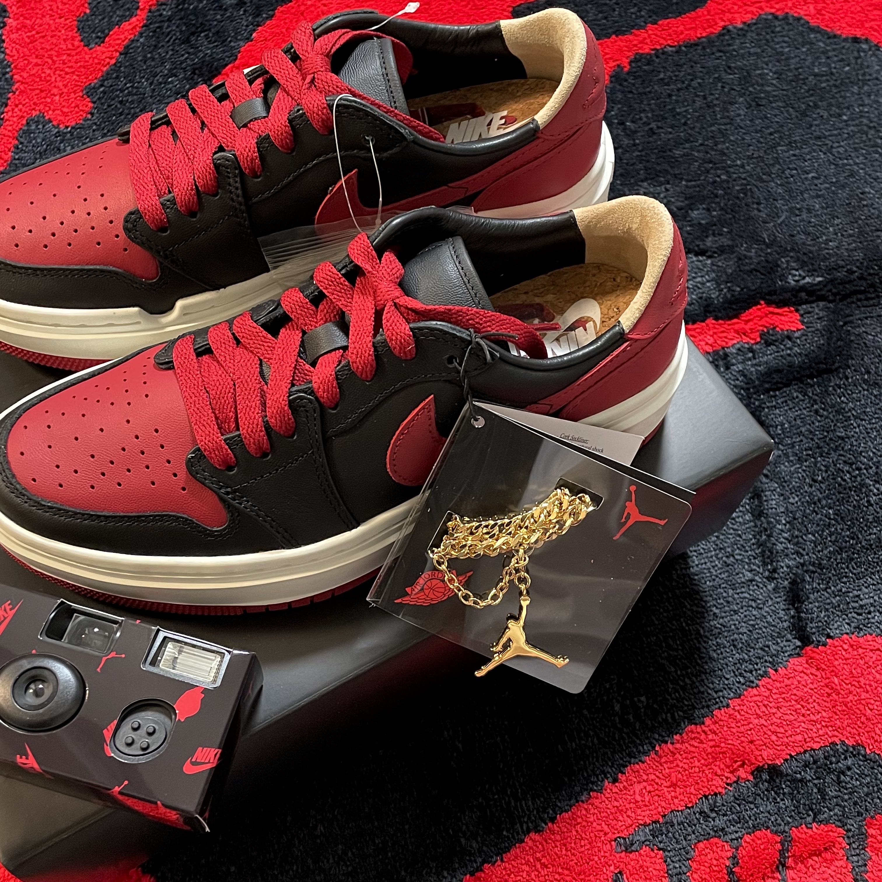 (W) Jordan 1 Elevate Low SE Bred 착용 스타일 - 1