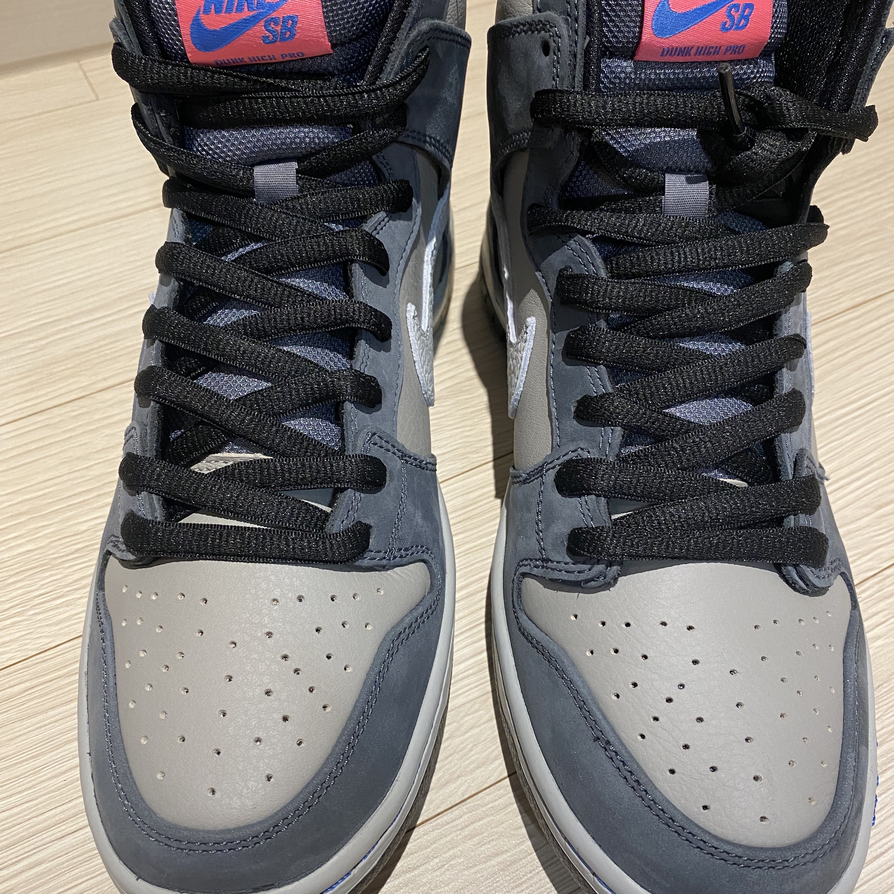 Nike SB Dunk High Pro Medium Grey 착용 스타일 - 3