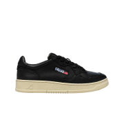 Autry Medalist Low Goatskin Sneakers Black