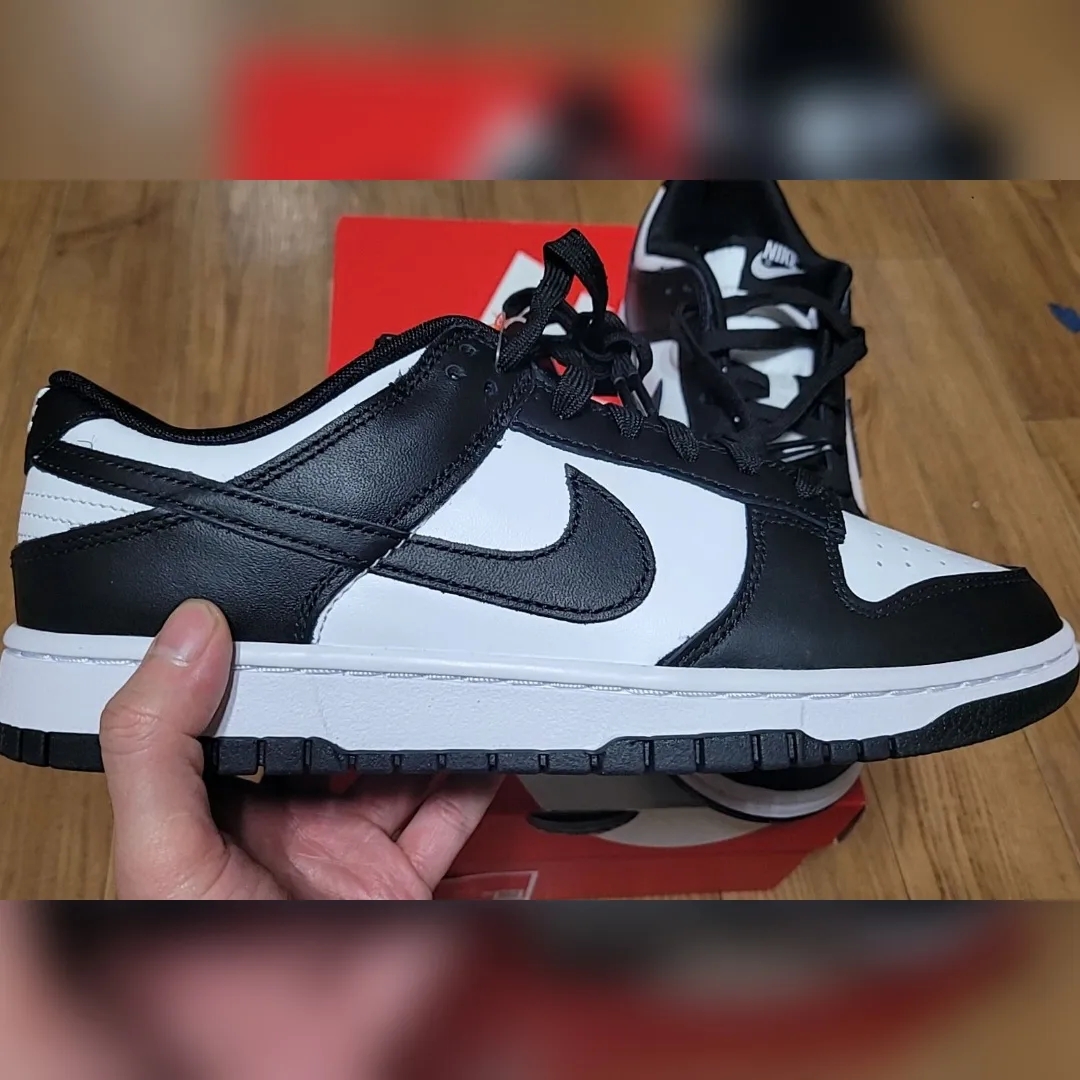 Nike Dunk Low Retro Black 착용 스타일 - 2