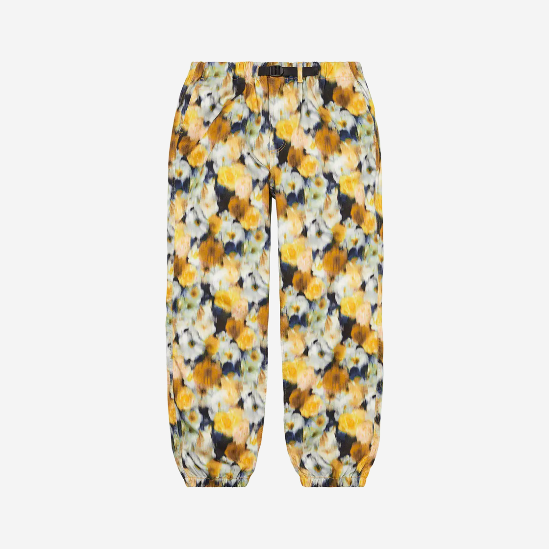 Supreme Liberty Floral Belted Pants Yellow - 20SS 상세 이미지 1