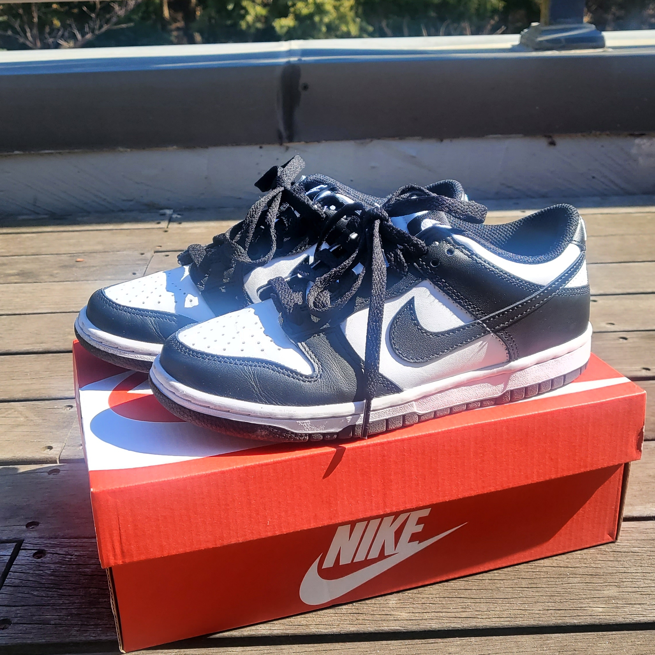 Nike Dunk Low Retro Black, (W) Nike Dunk Low Black 착용 스타일