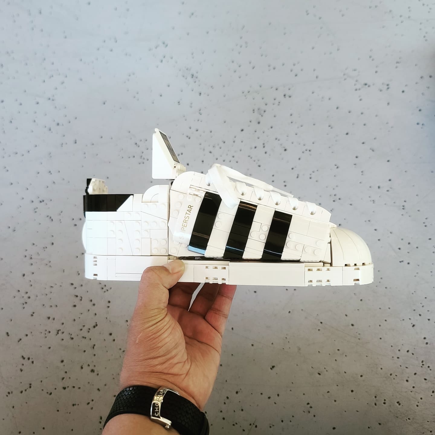 Lego Adidas Originals Superstar 착용 스타일 - 2