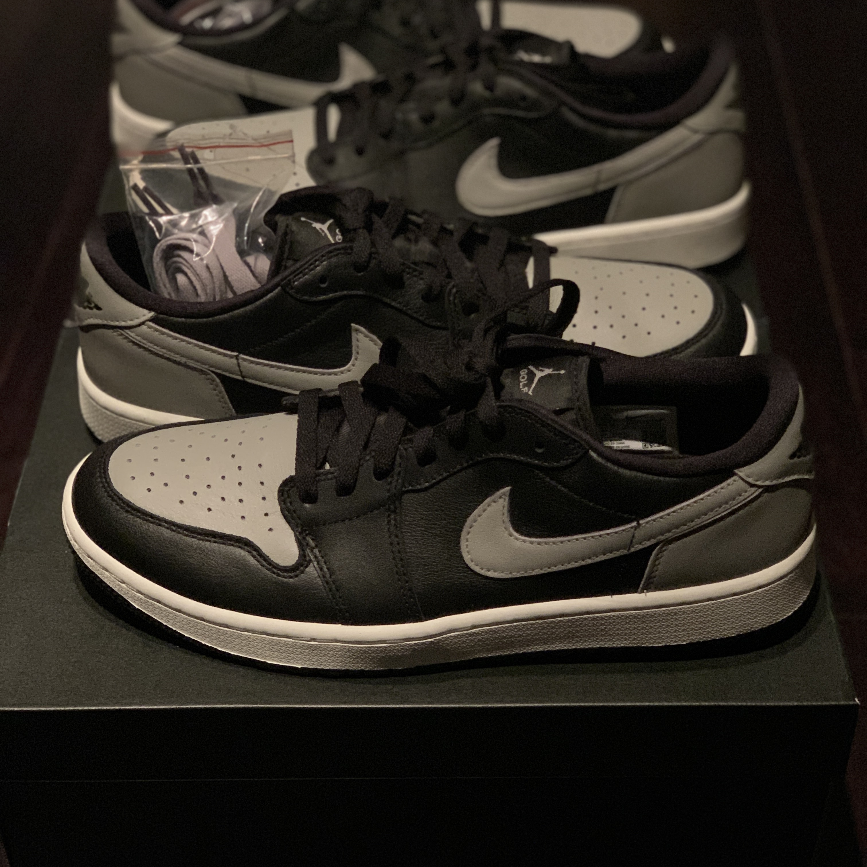 Jordan 1 Low Golf Shadow 착용 스타일