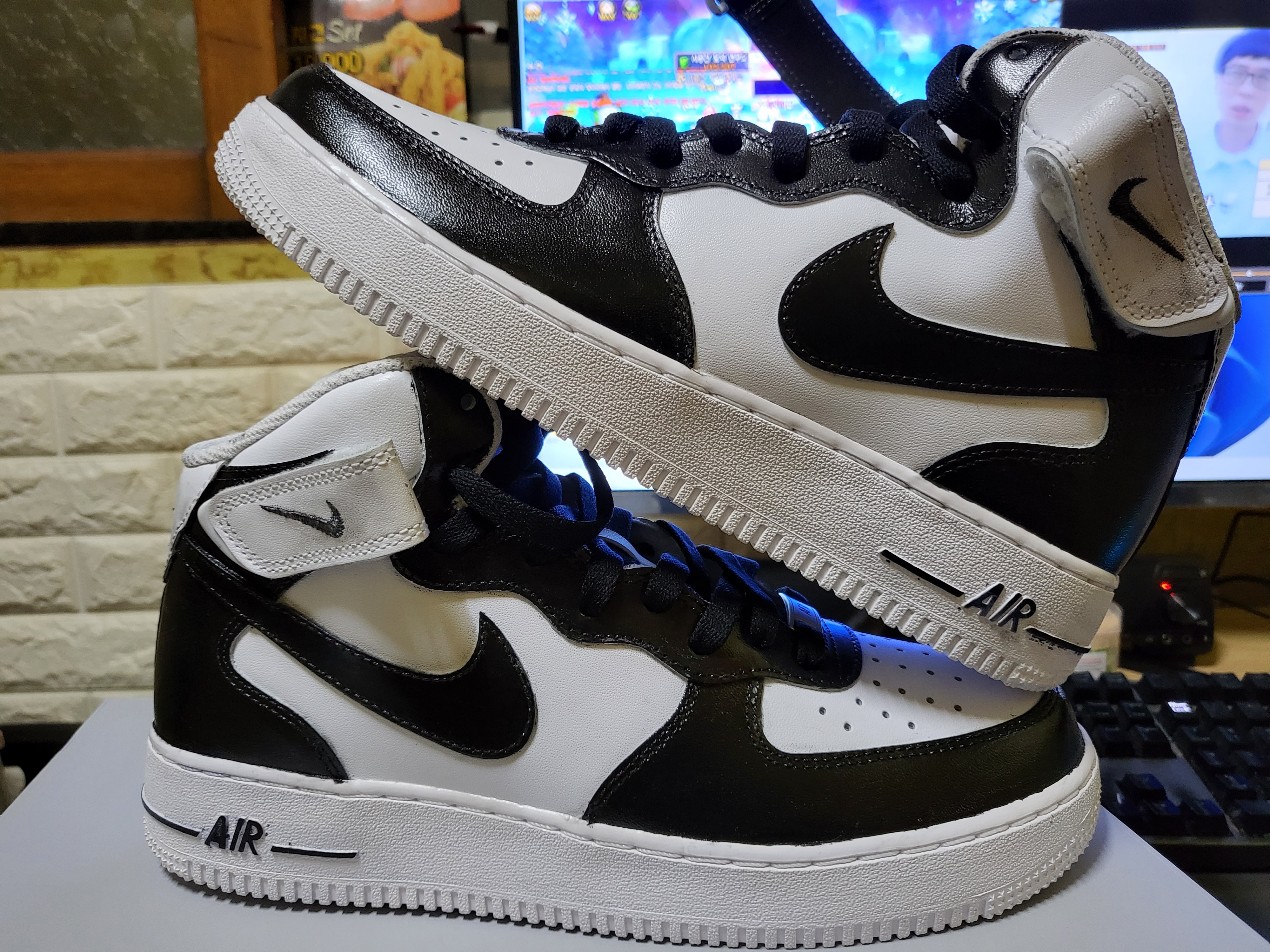 Nike Air Force 1 Mid '07 White 착용 스타일 - 2