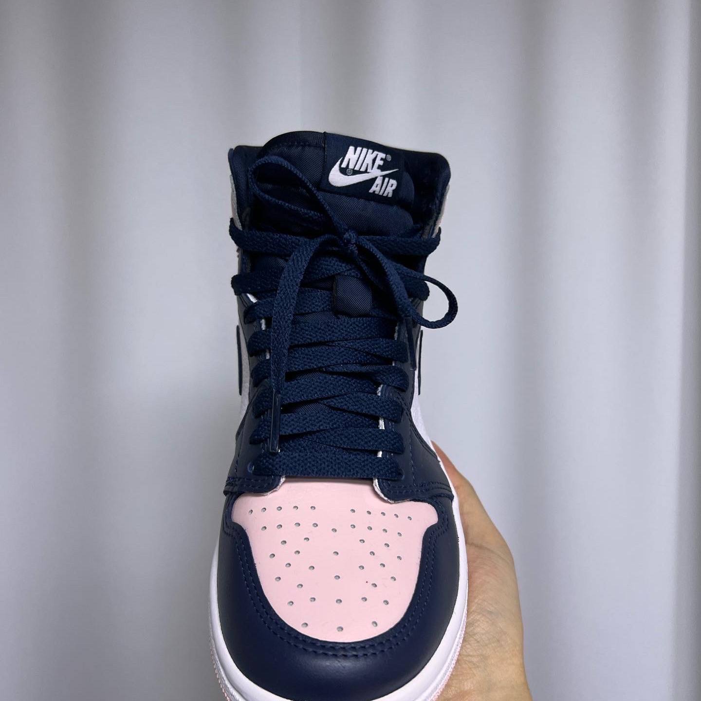(W) Jordan 1 Retro High OG Atmosphere 착용 스타일 - 4