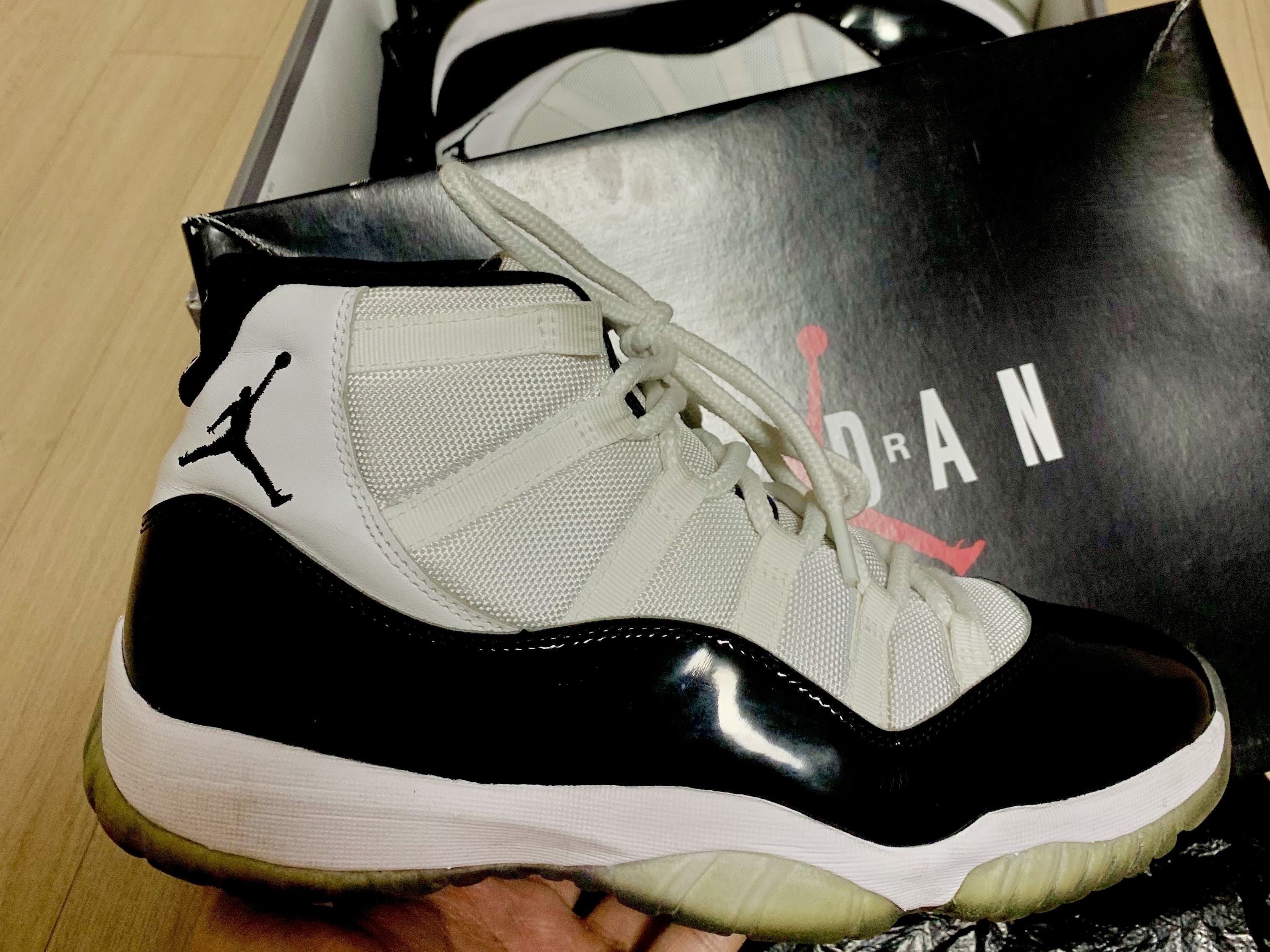 Jordan 11 Retro Concord 2018 착용 스타일