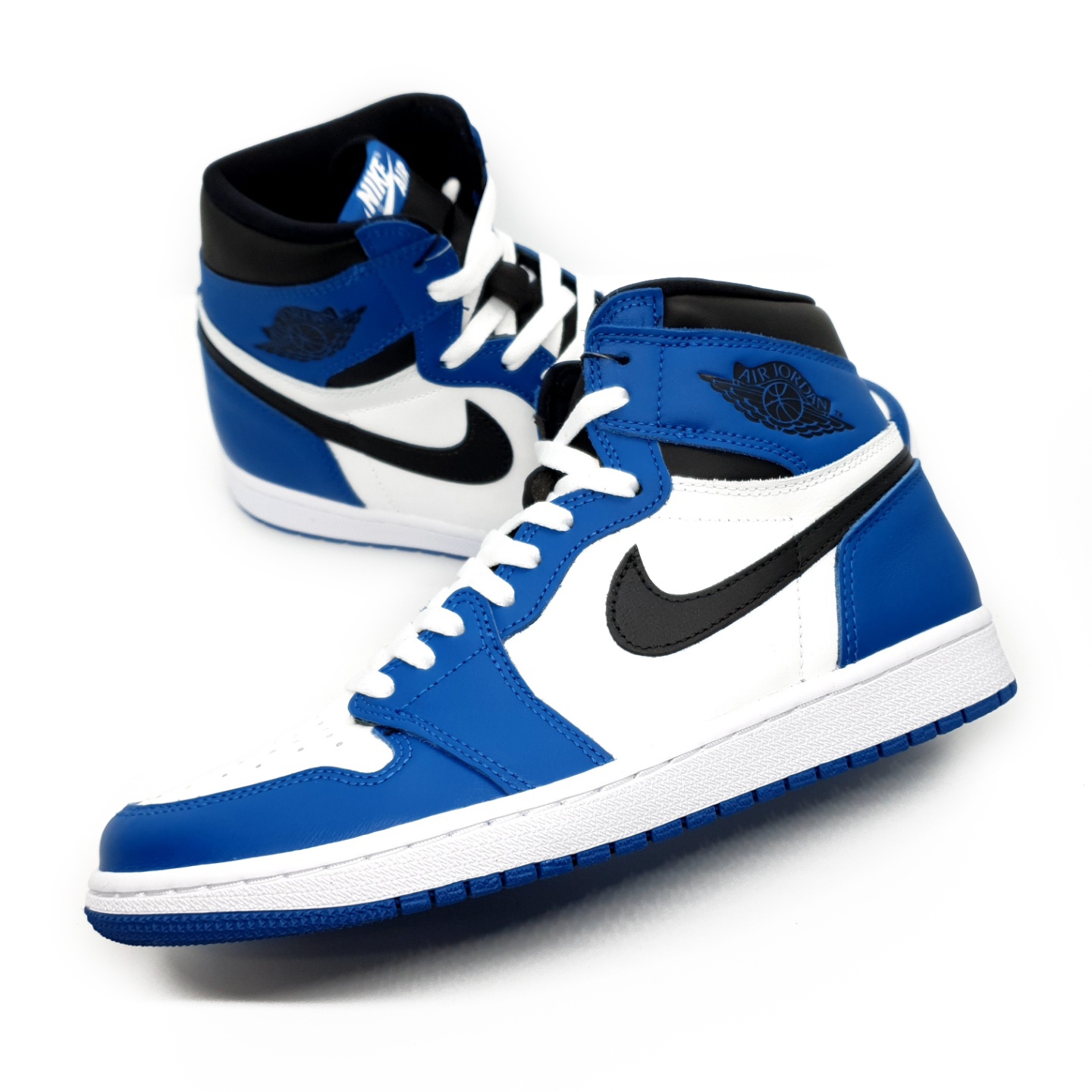 Jordan 1 Retro High OG Dark Marina Blue, Jordan 1 Retro High Game Royal 착용 스타일 - 3