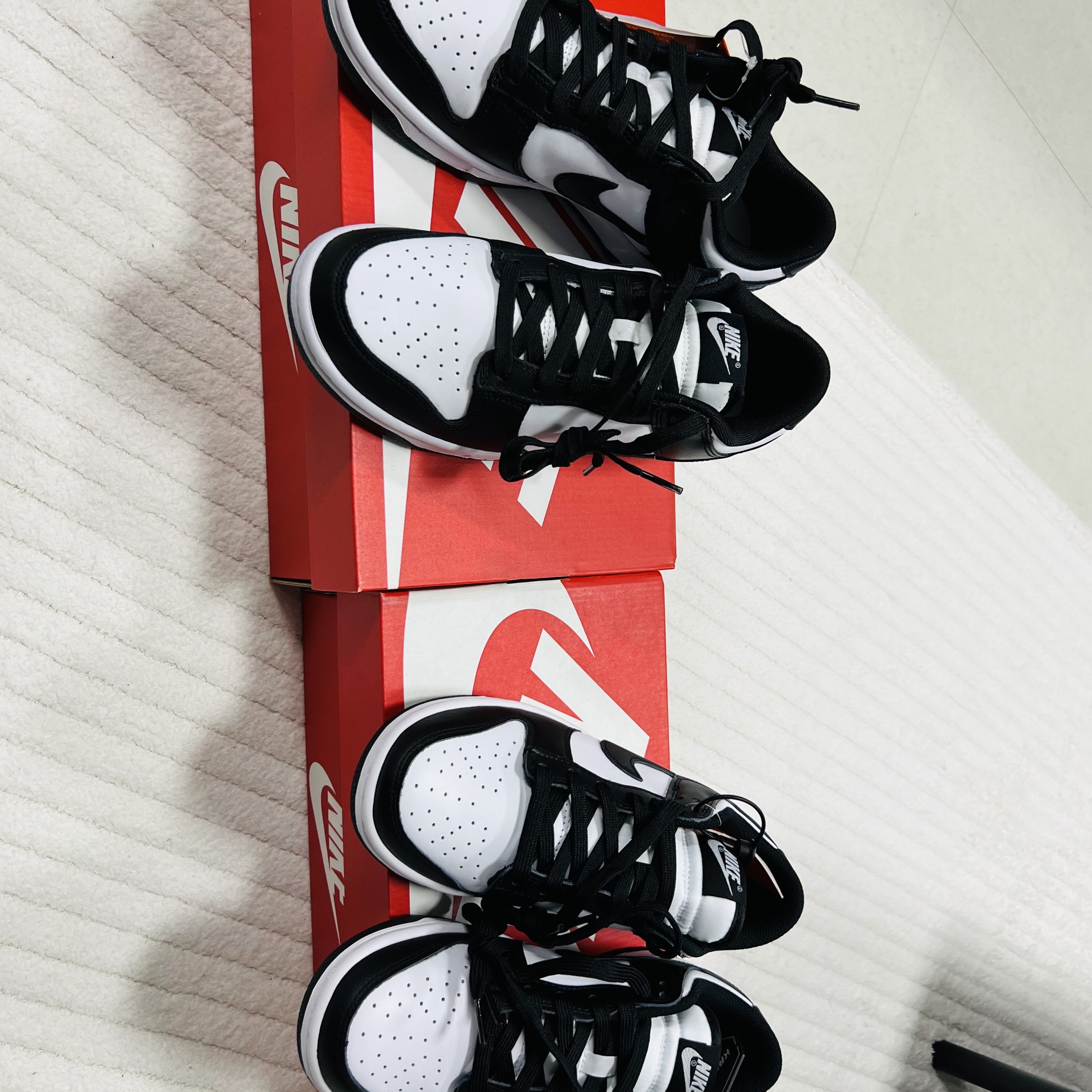 Nike Dunk Low Retro Black, (W) Nike Dunk Low Black 착용 스타일 - 4