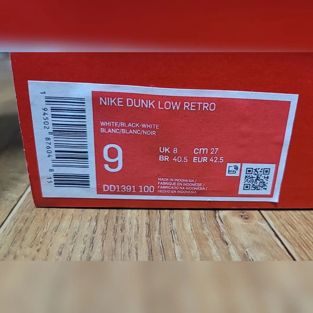 Nike Dunk Low Retro Black 착용 스타일 - 4