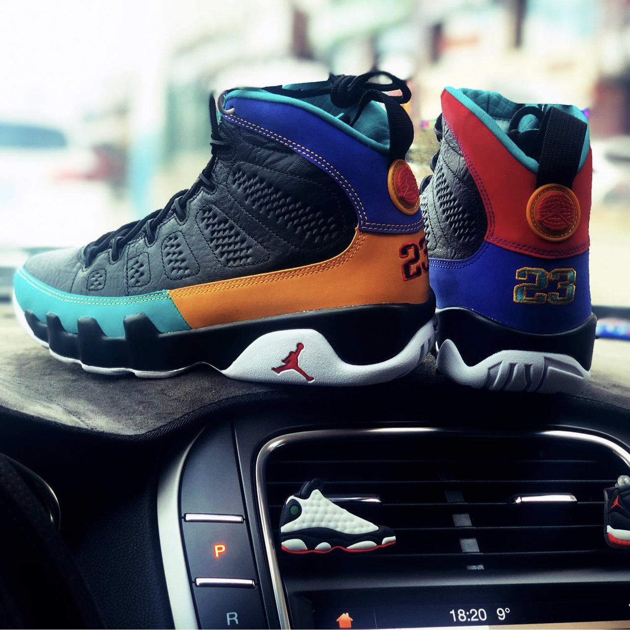 Jordan 9 Retro Dream It Do It 착용 스타일