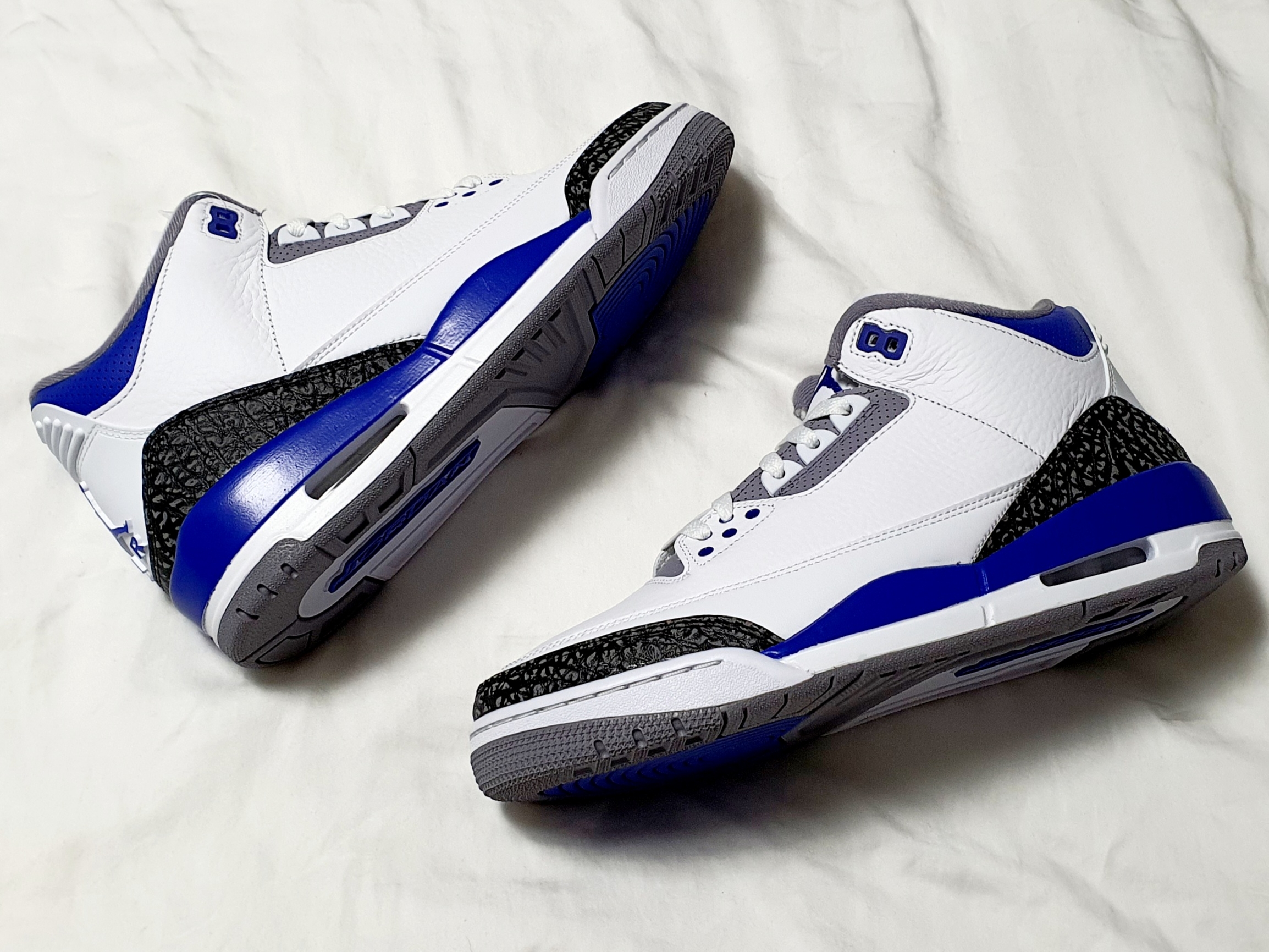 Jordan 3 Retro Racer Blue 착용 스타일 - 2
