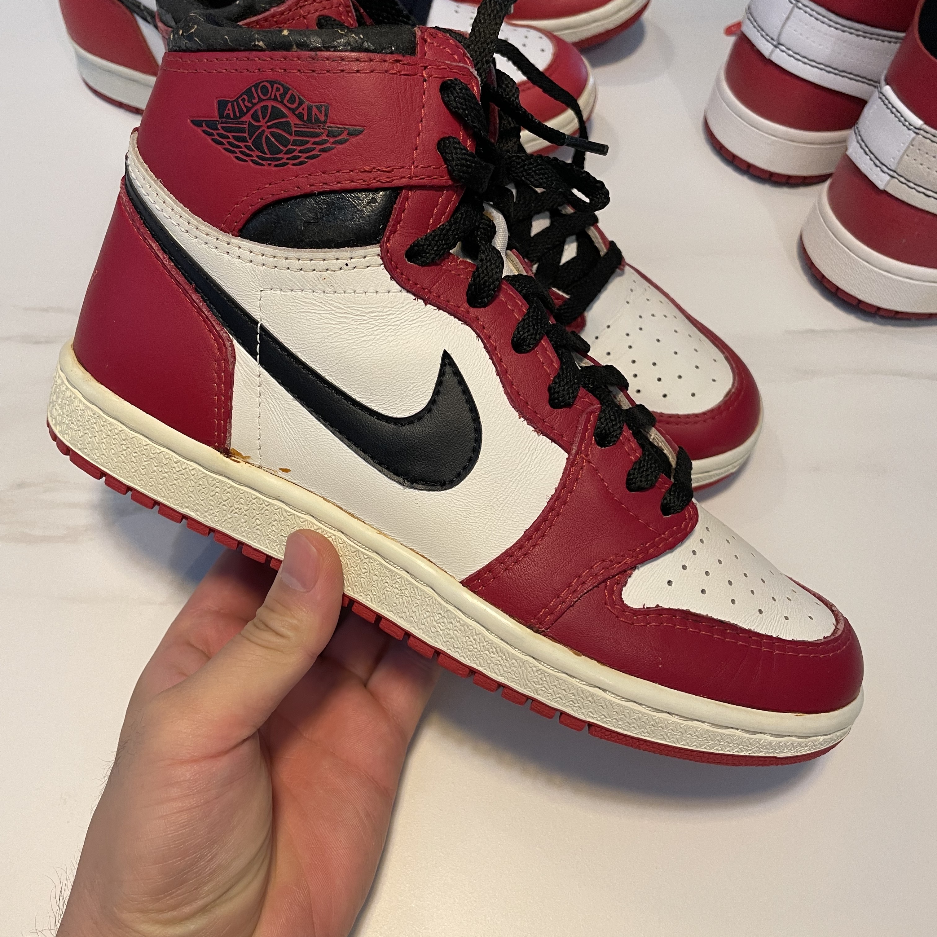 Jordan 1 OG Chicago 1985, Jordan 1 Retro High OG Chicago 2015 착용 스타일 - 5