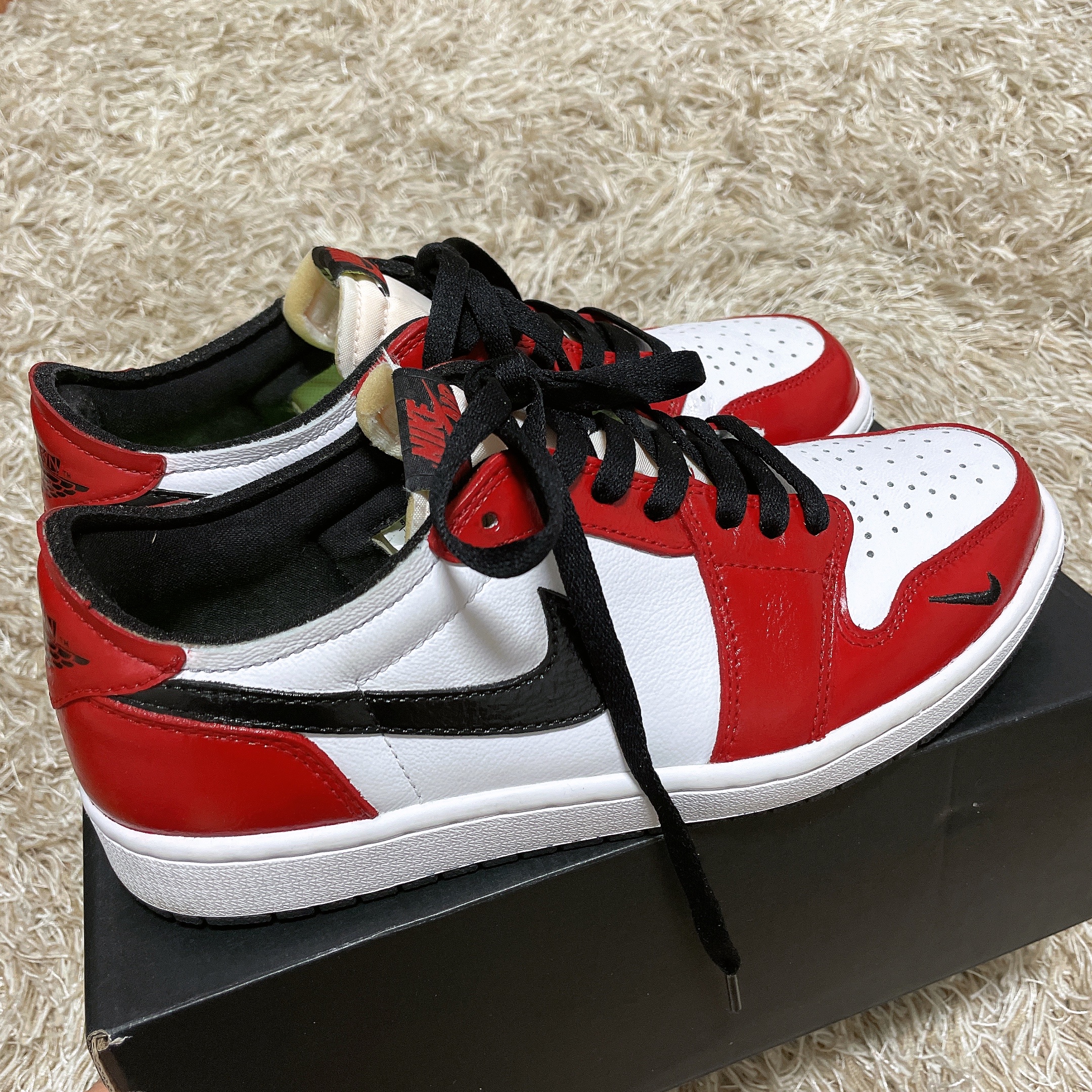 Jordan 1 Low OG Ghost Green 착용 스타일 - 3