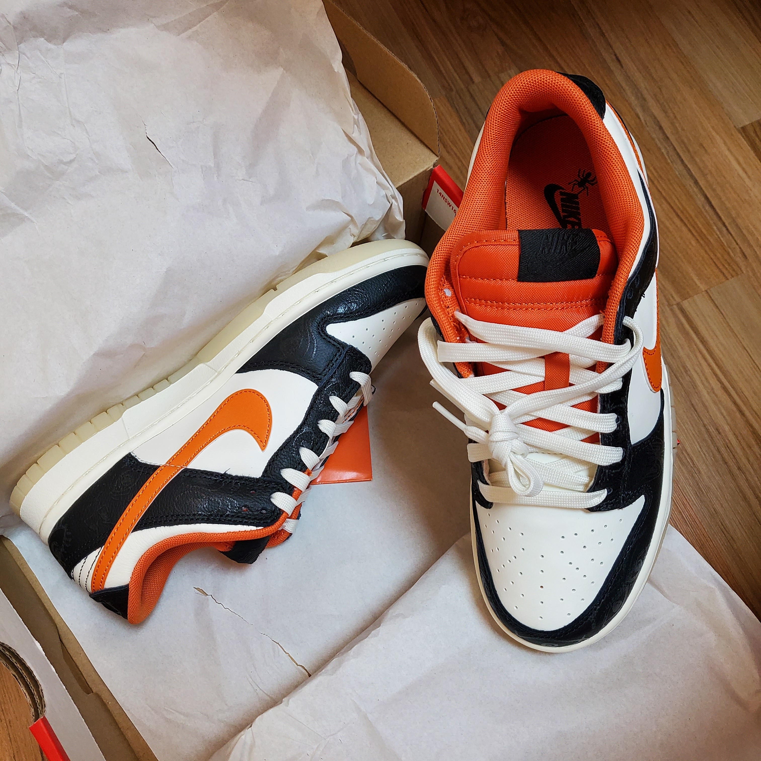 Nike Dunk Low Retro PRM Halloween 착용 스타일 - 2