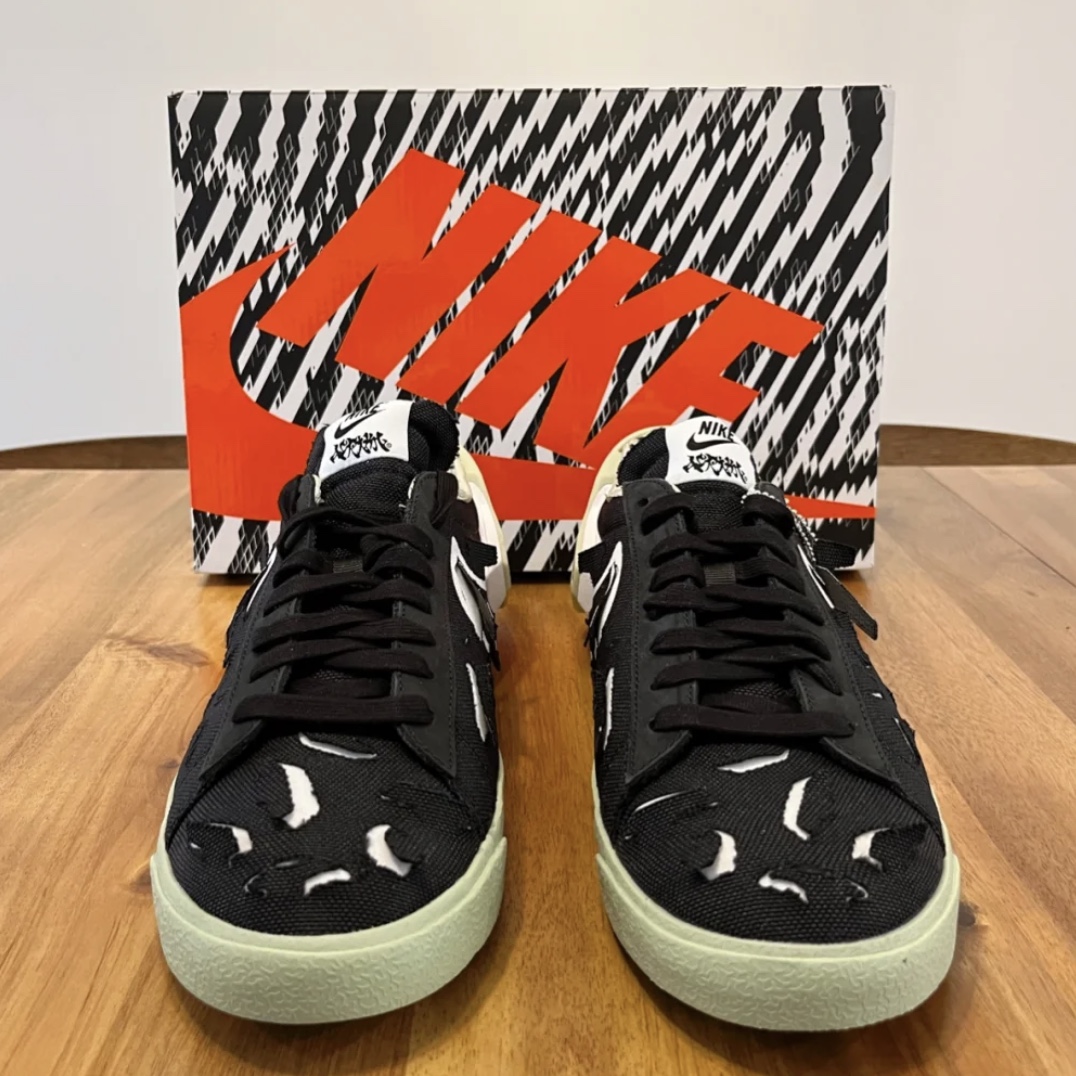Nike x Acronym Blazer Low Black 착용 스타일 - 2