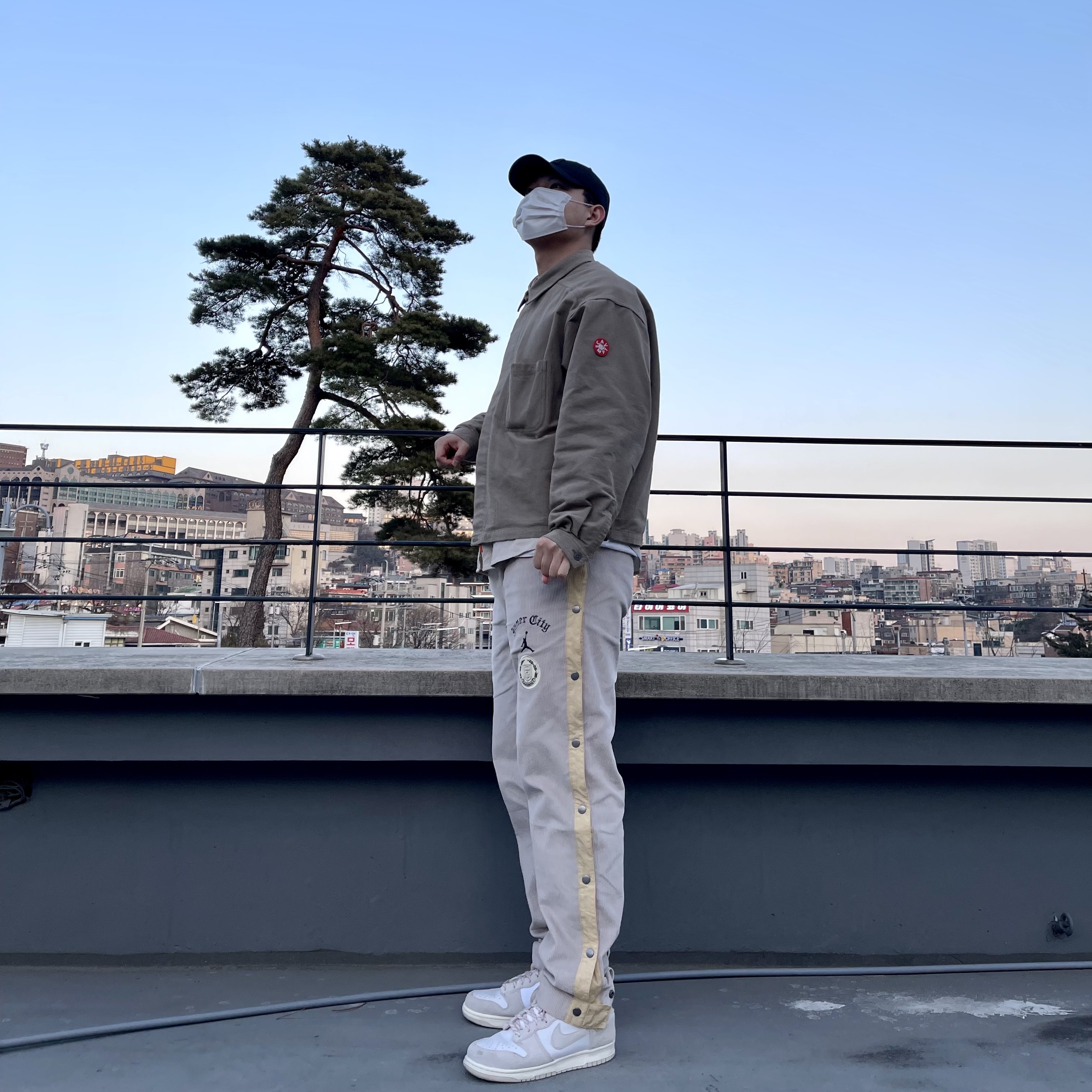 Jordan x Russell Westbrook Honor the Gift Pants - US/EU, Nike x Notre Dunk High Light Orewood Brown 착용 스타일
