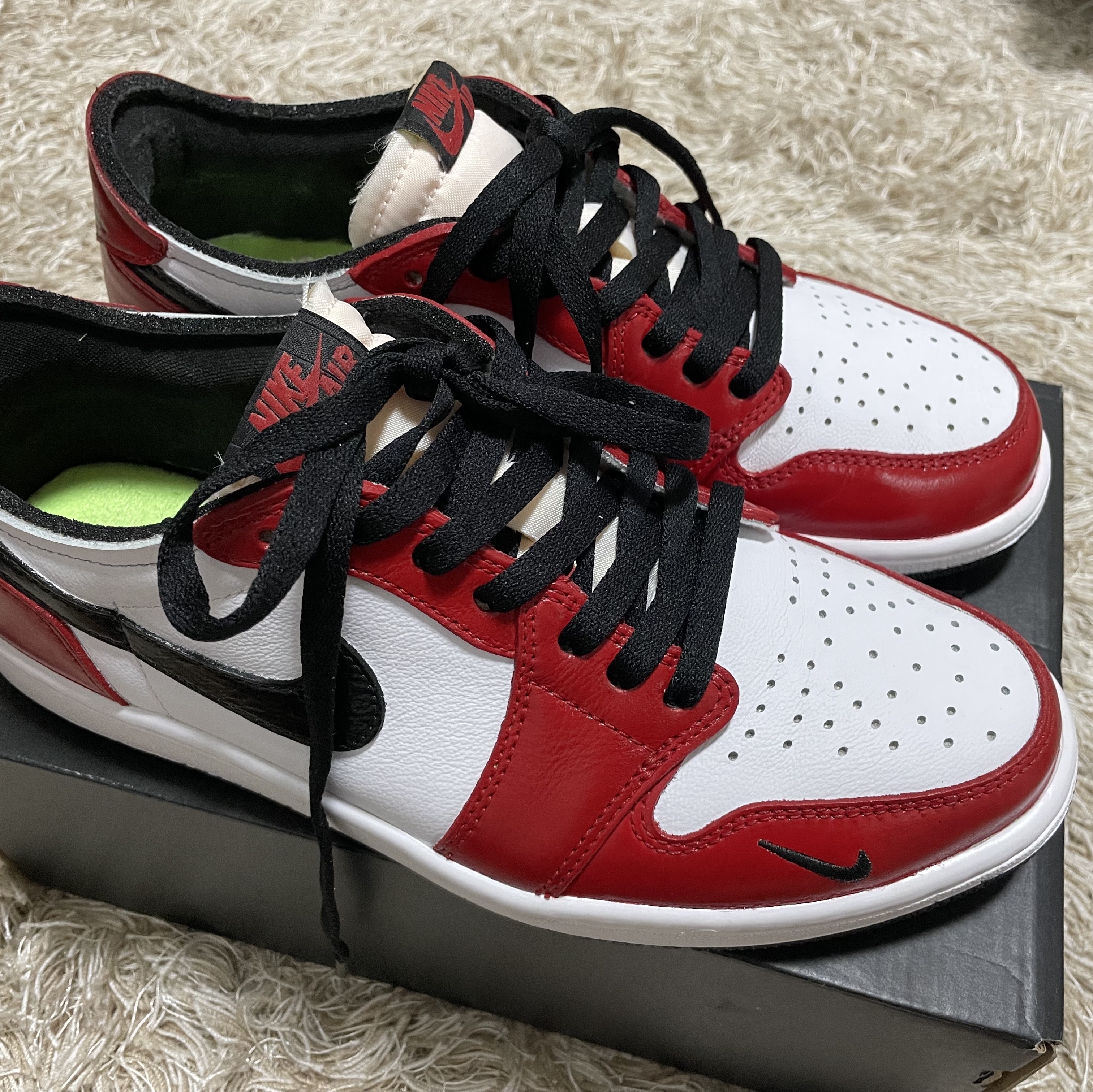 Jordan 1 Low OG Ghost Green 착용 스타일 - 4