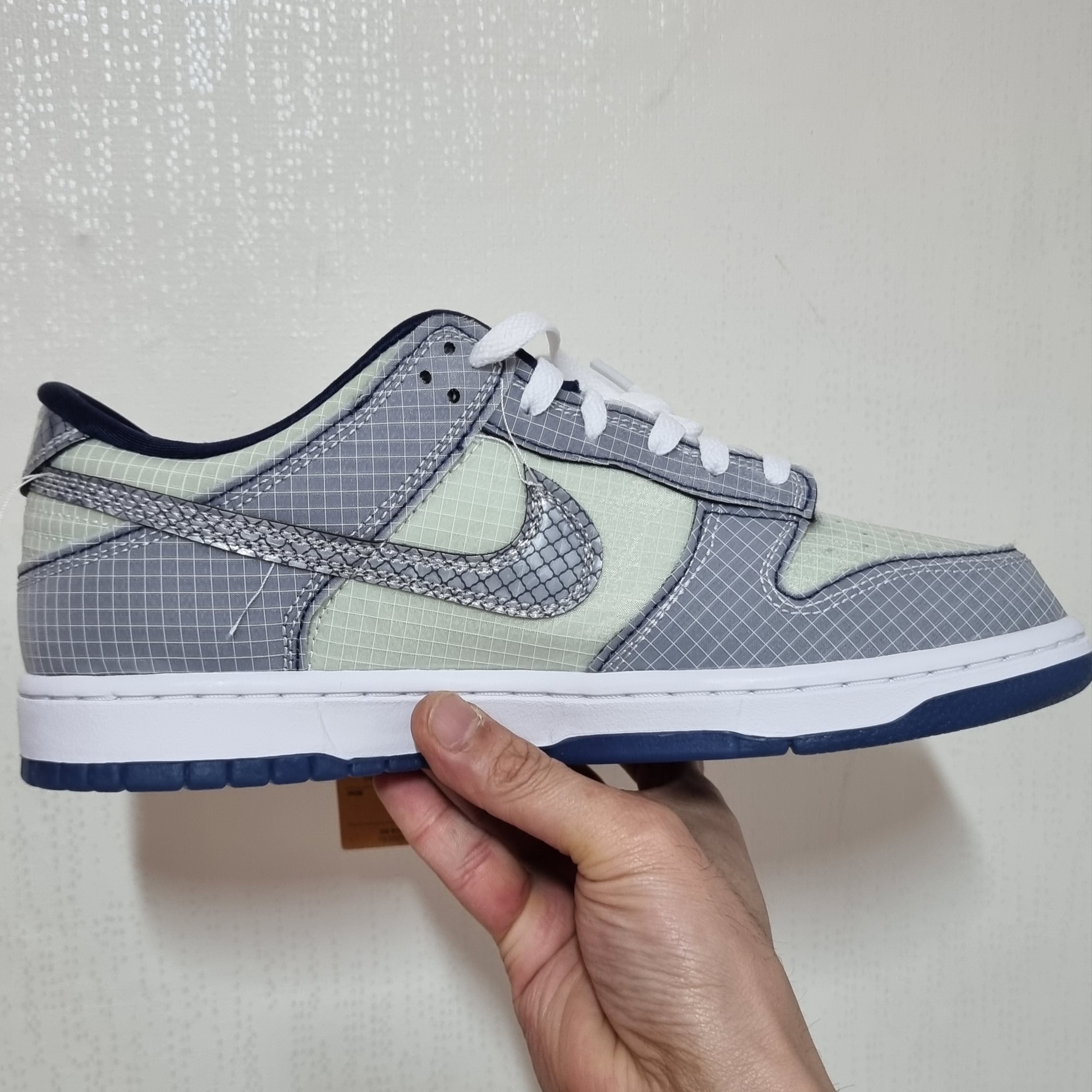 Nike x Union Dunk Low Passport Pack Pistachio 착용 스타일 - 3
