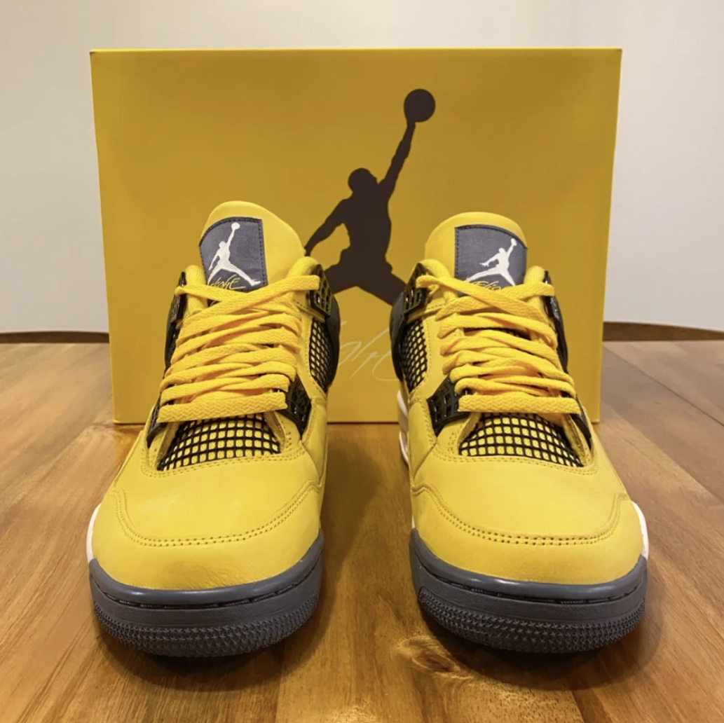 Jordan 4 Retro Lightning 착용 스타일 - 2