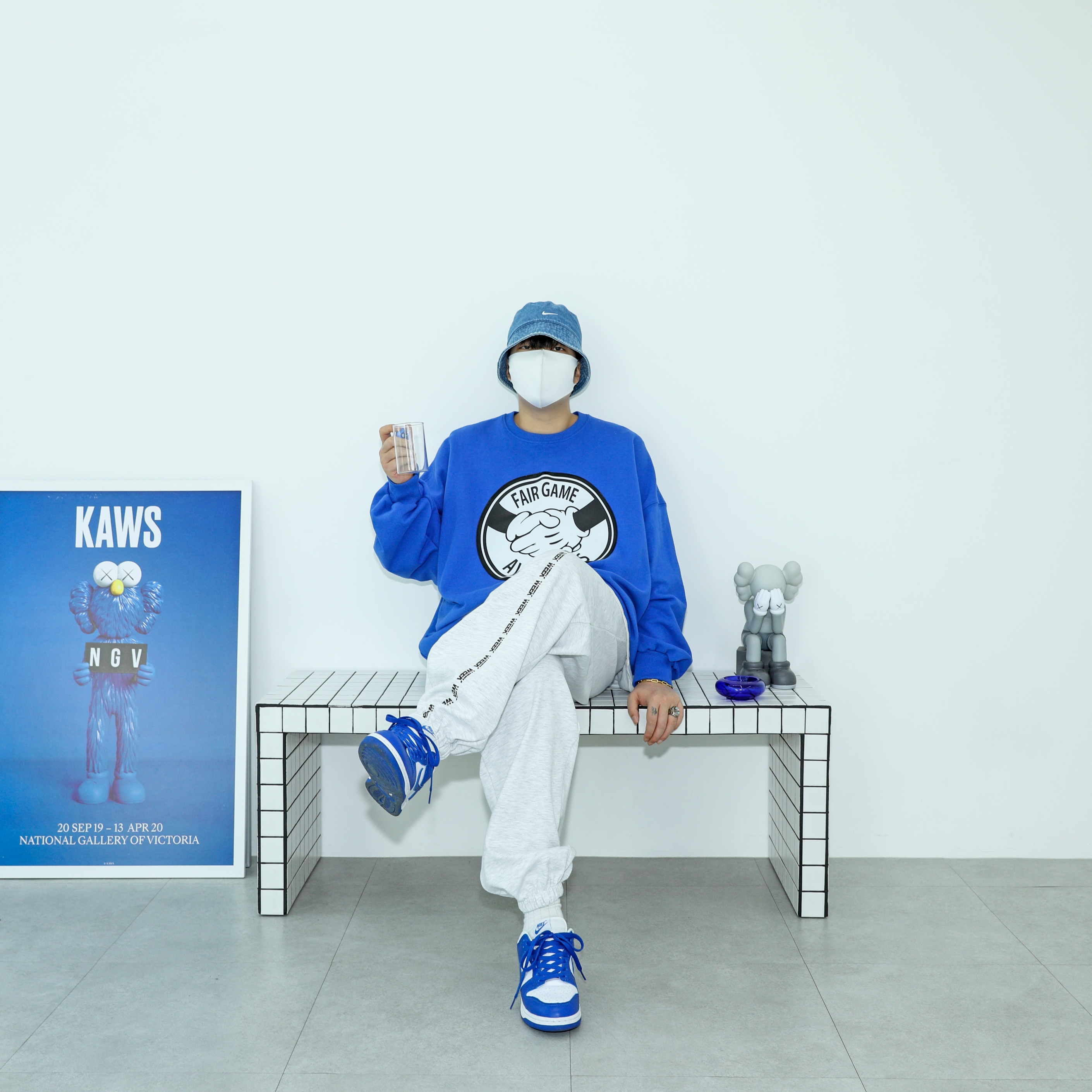 Nike Dunk Low SP Kentucky 2020 착용 스타일 - 1