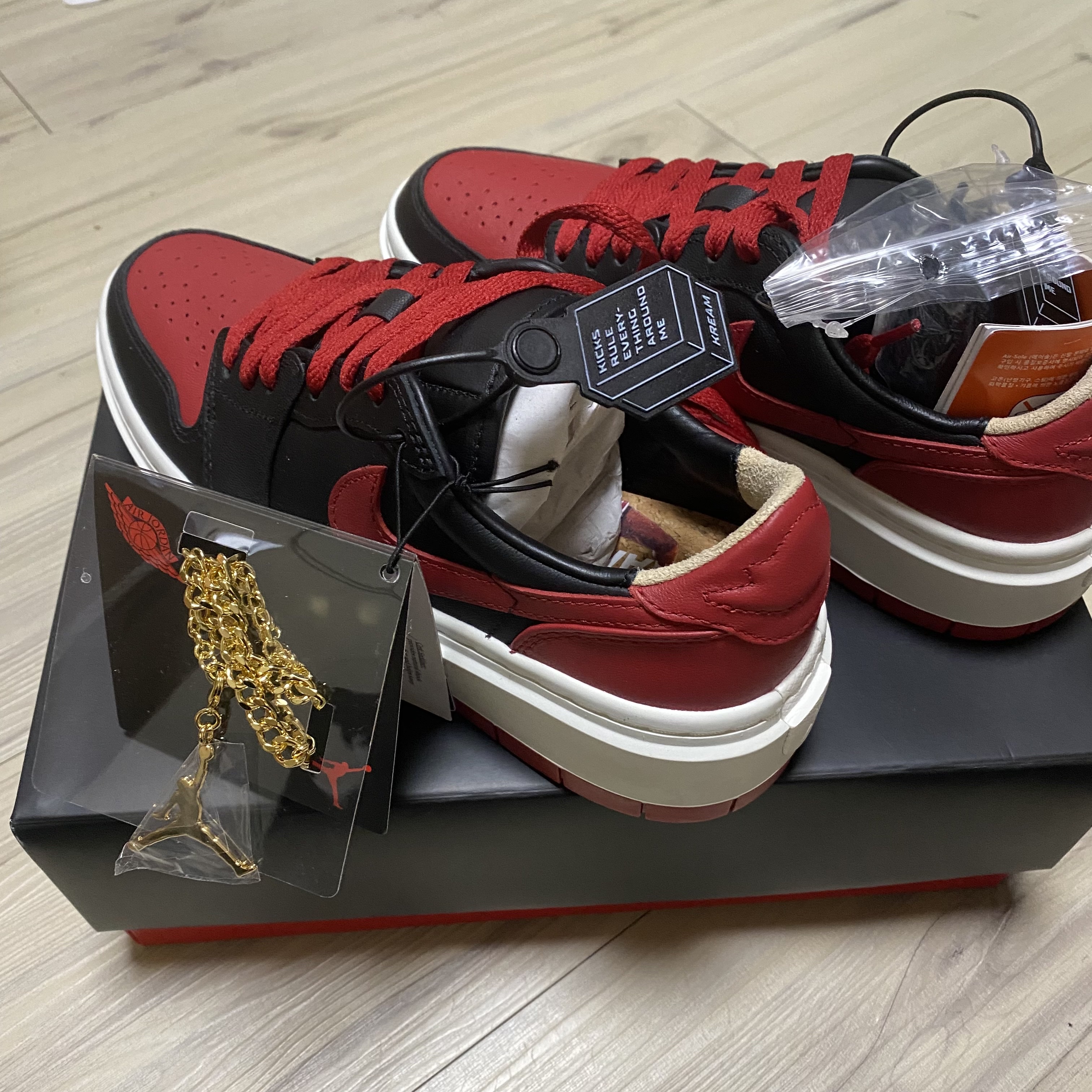 (W) Jordan 1 Elevate Low SE Bred 착용 스타일