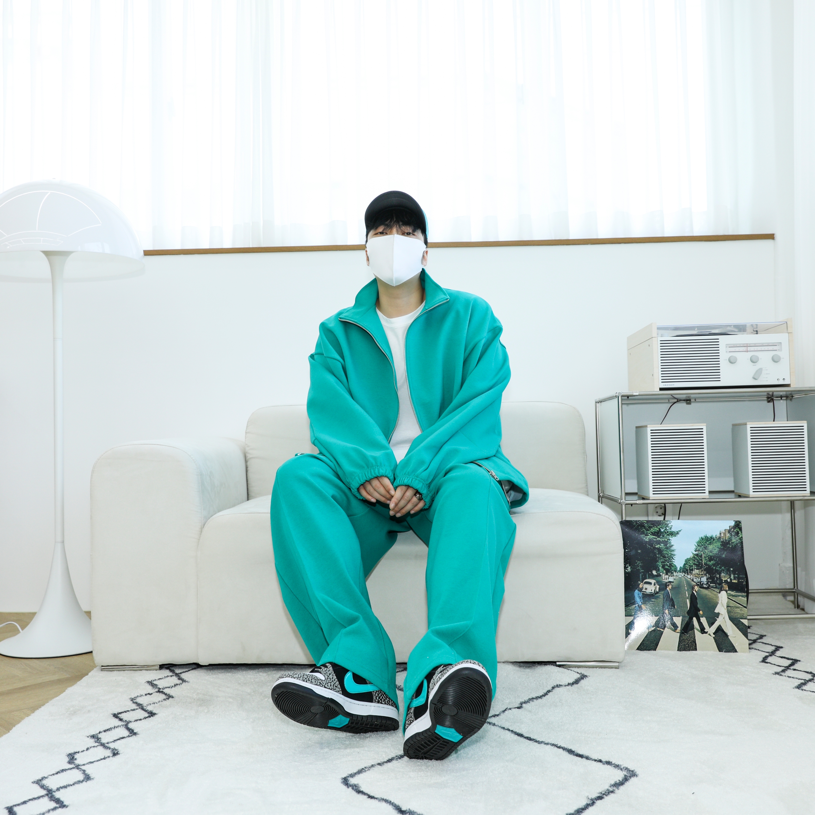 Nike SB Dunk Low Pro Clear Jade 착용 스타일 - 1