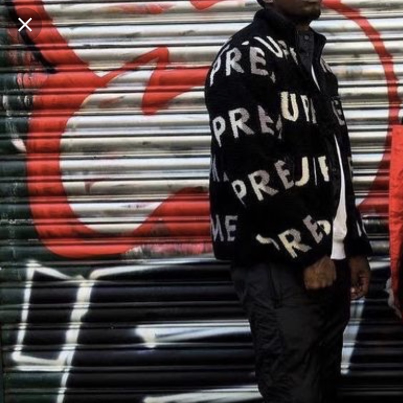 Supreme Reversible Logo Fleece Jacket Black - 18FW 착용 스타일