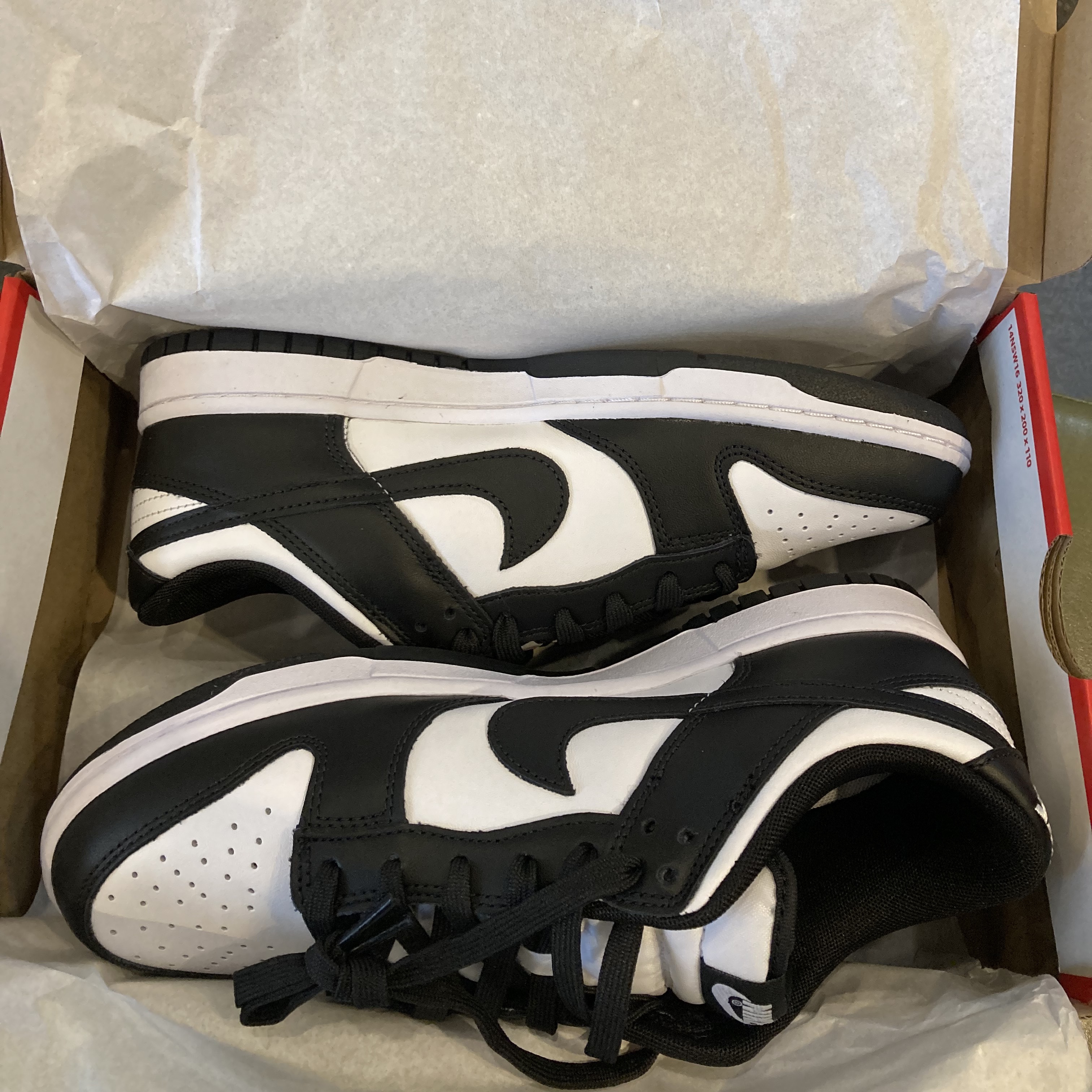 Nike Dunk Low Retro Black, (W) Nike Daybreak Vast Grey 착용 스타일 - 1