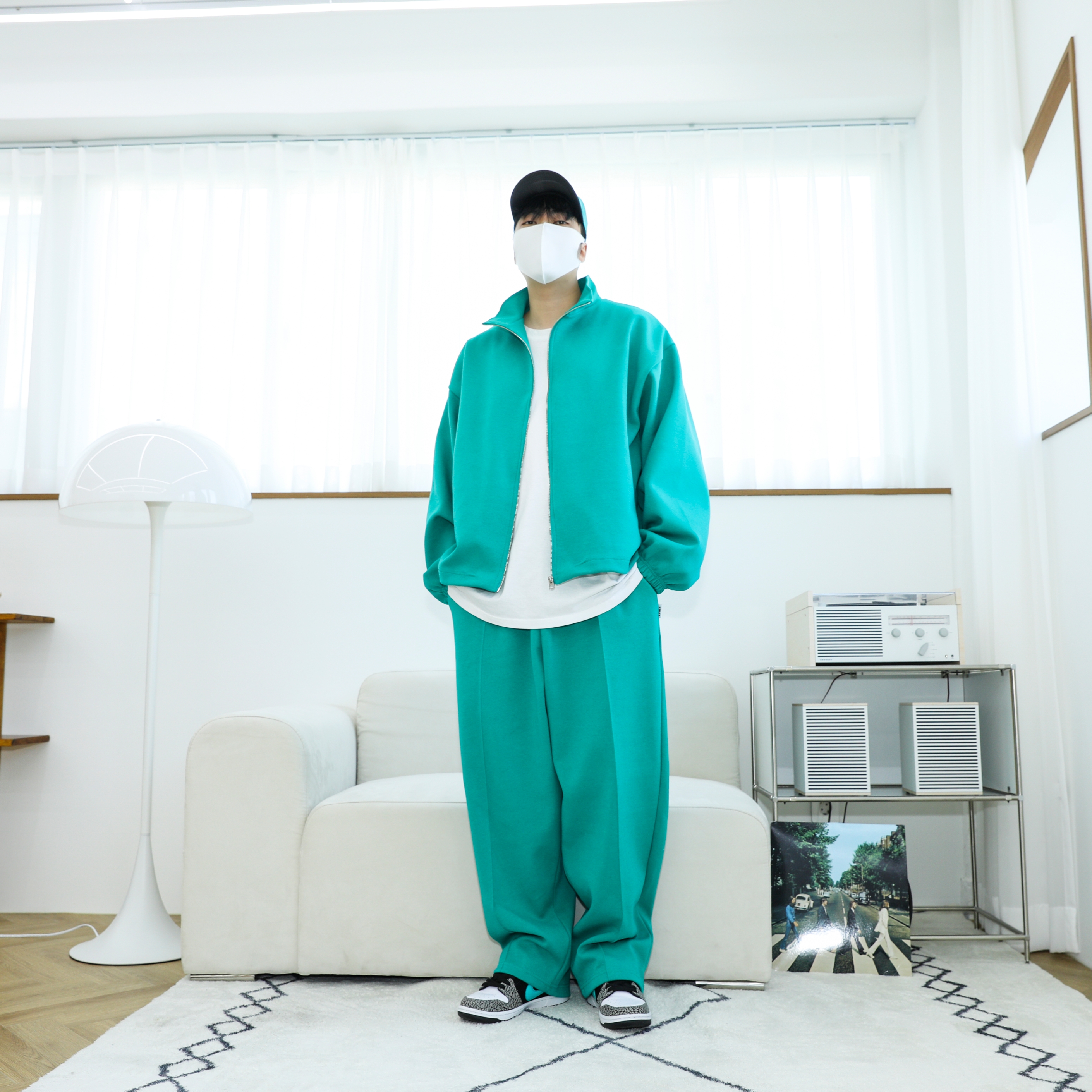 Nike SB Dunk Low Pro Clear Jade 착용 스타일 - 2