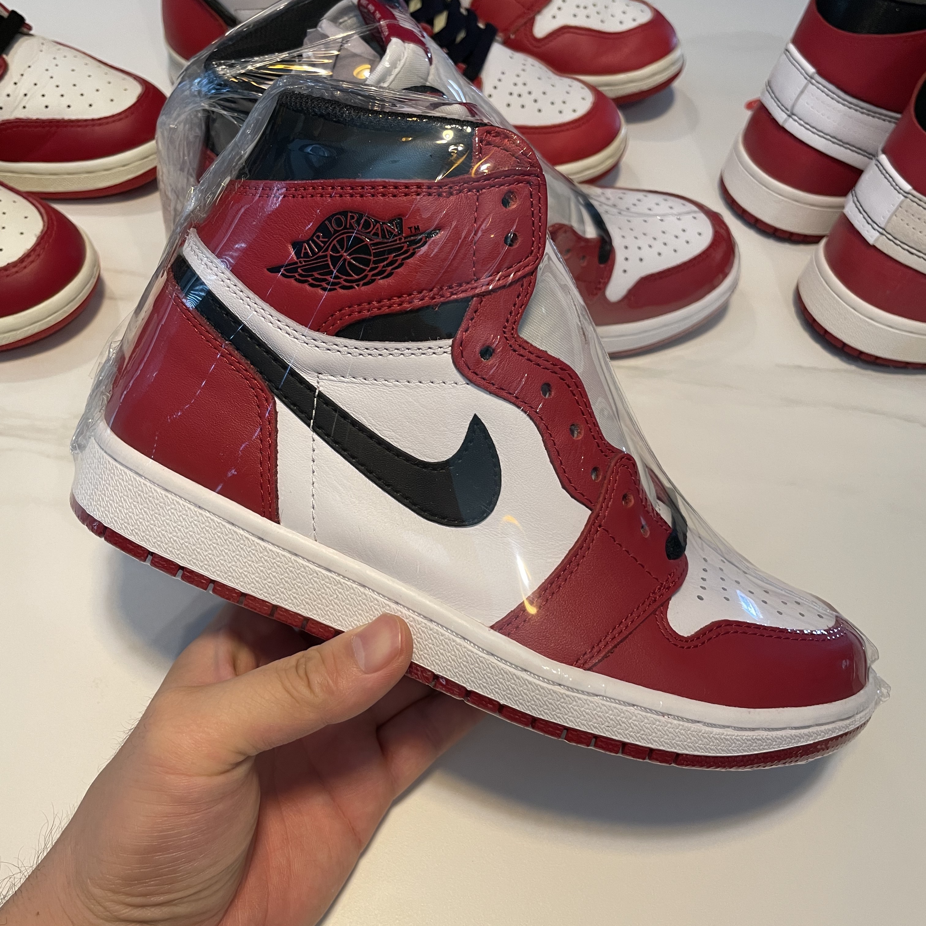 Jordan 1 OG Chicago 1985, Jordan 1 Retro High OG Chicago 2015 착용 스타일 - 3