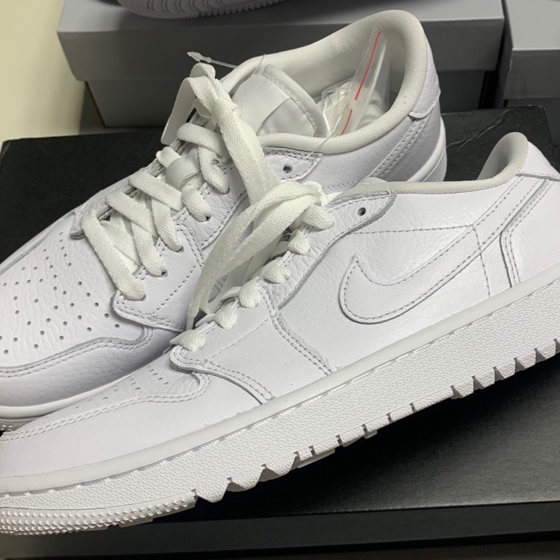 Jordan 1 Low Golf Triple White 착용 스타일