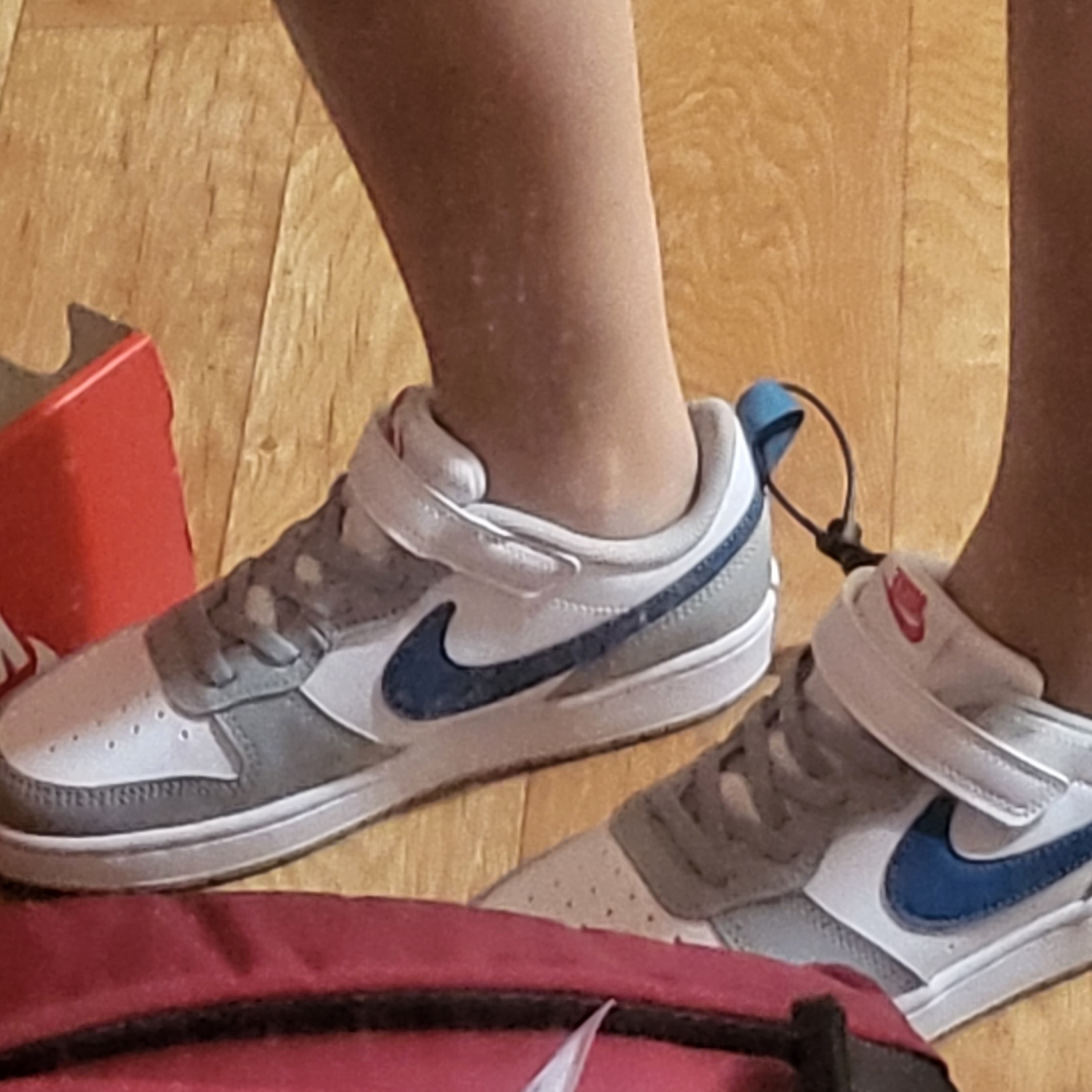 (PS) Nike Court Borough Low 2 Light Smoke Grey 착용 스타일