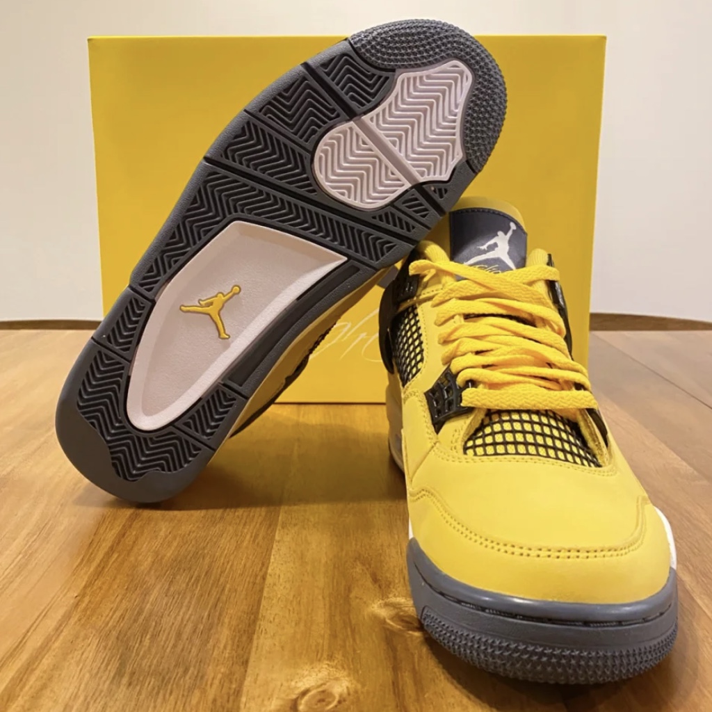 Jordan 4 Retro Lightning 착용 스타일 - 4
