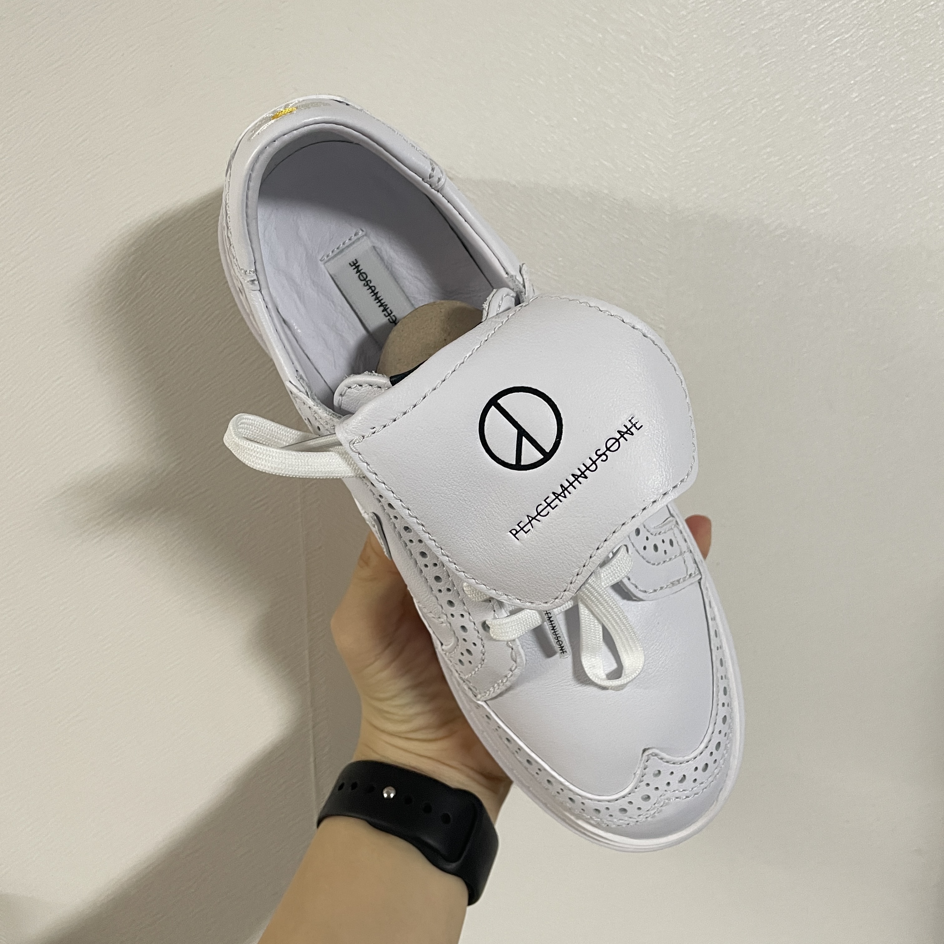 Nike x Peaceminusone Kwondo1 White 착용 스타일 - 2