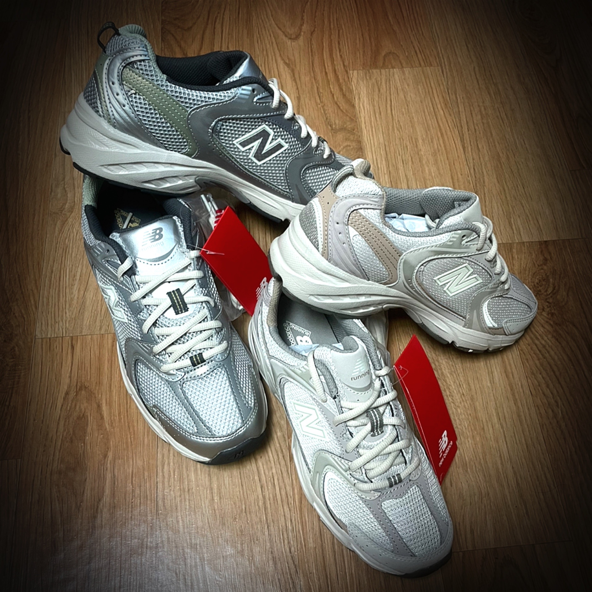New Balance 530 Earth, New Balance 530 Mars 착용 스타일