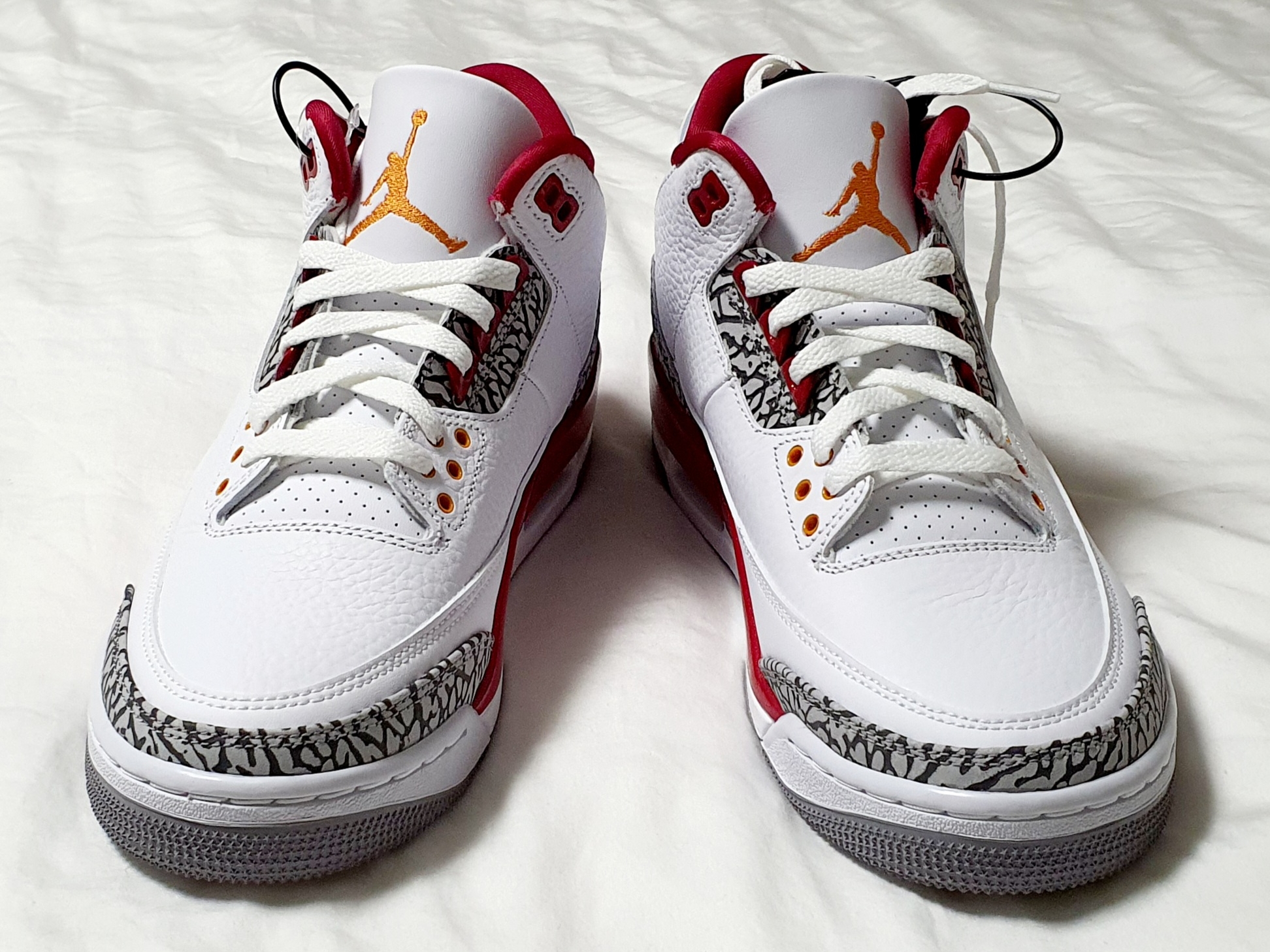 Jordan 3 Retro Cardinal Red 착용 스타일 - 3