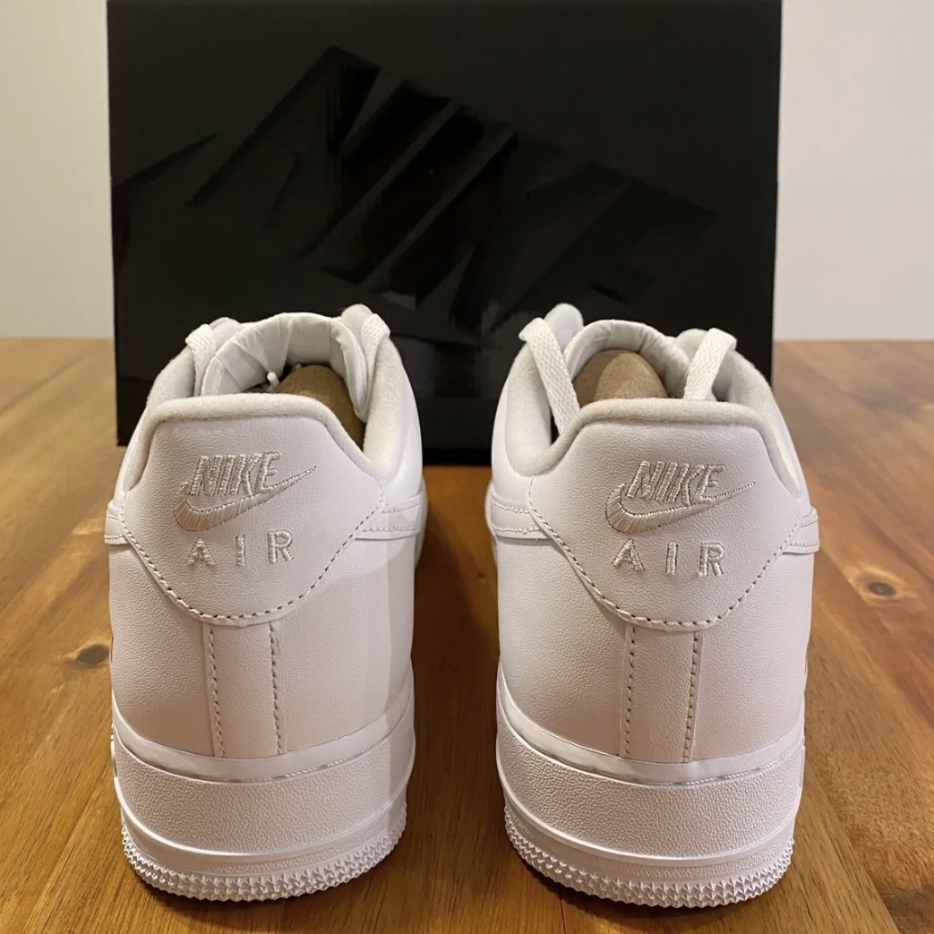 Nike x Supreme Air Force 1 Low White 착용 스타일 - 3
