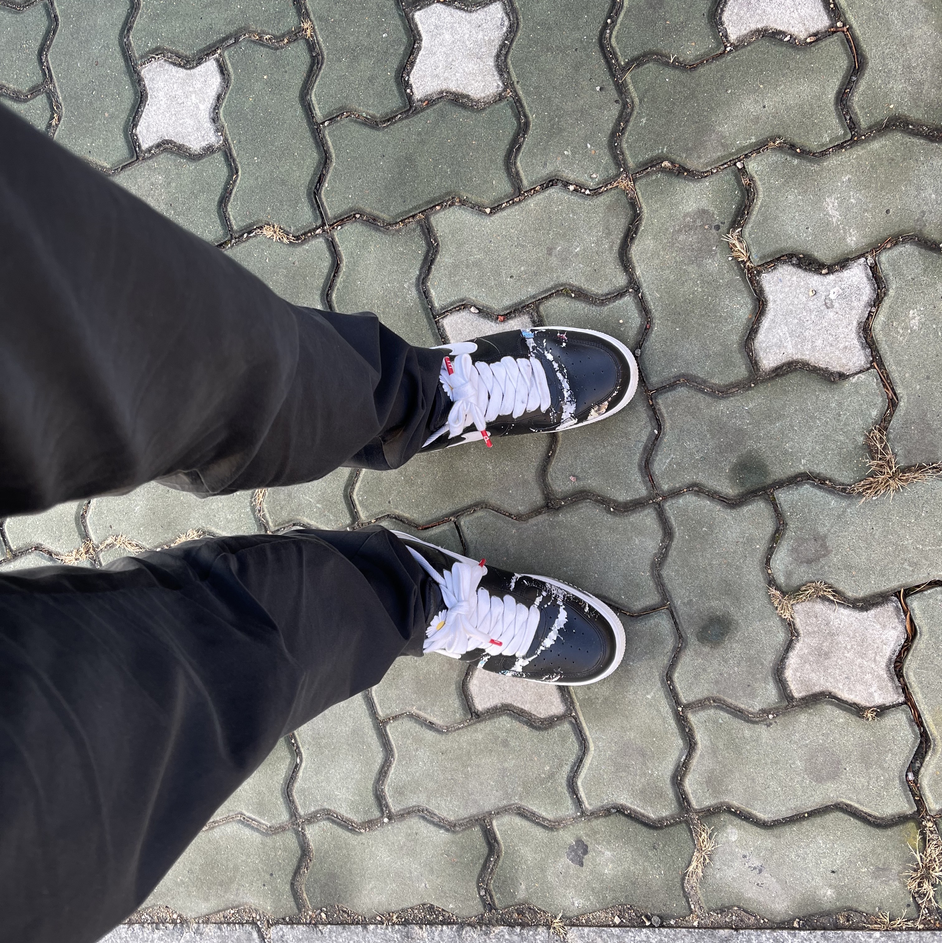 Nike x Peaceminusone Air Force 1 Low Para-Noise 착용 스타일 - 1