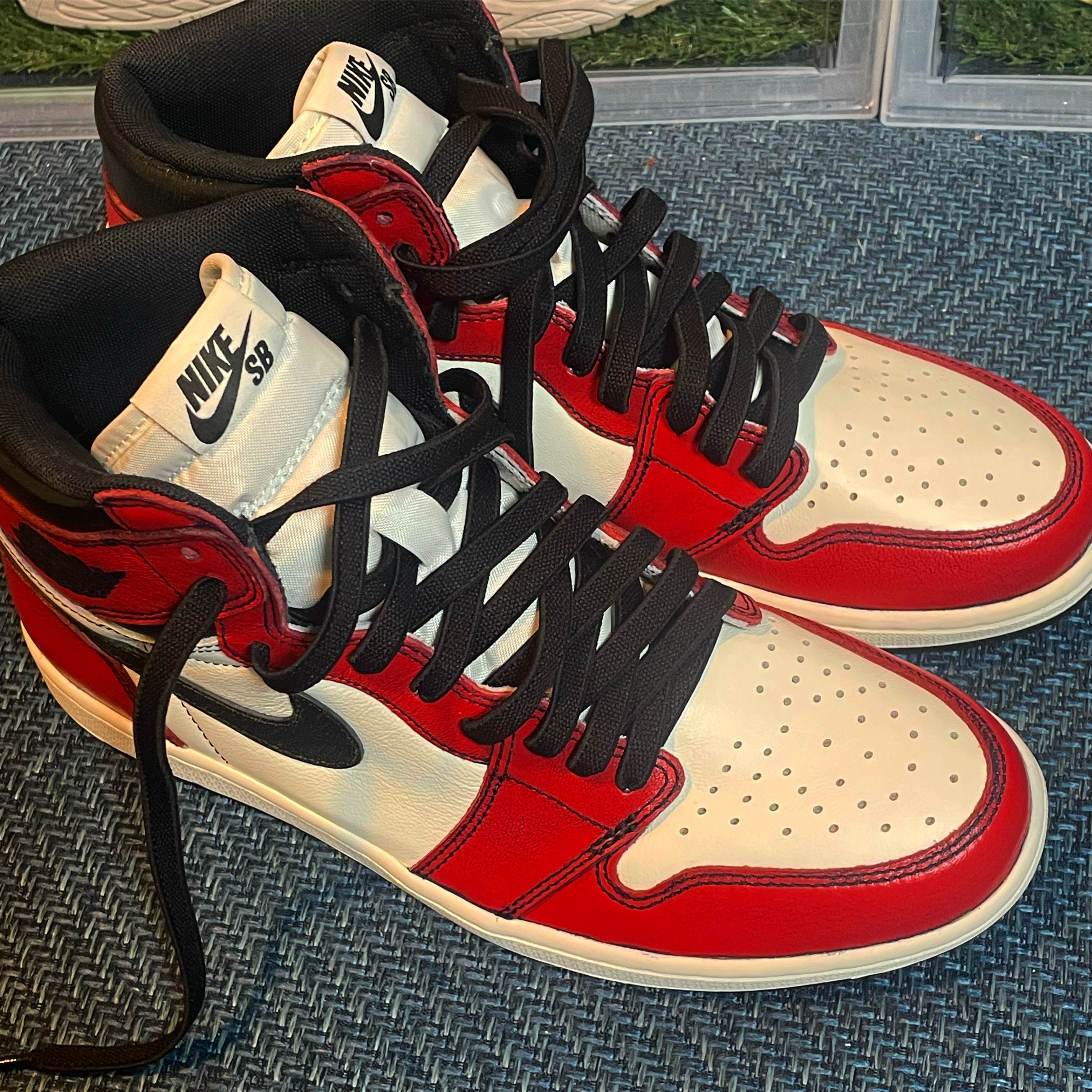 Jordan 1 Retro High OG Defiant SB LA to Chicago 착용 스타일