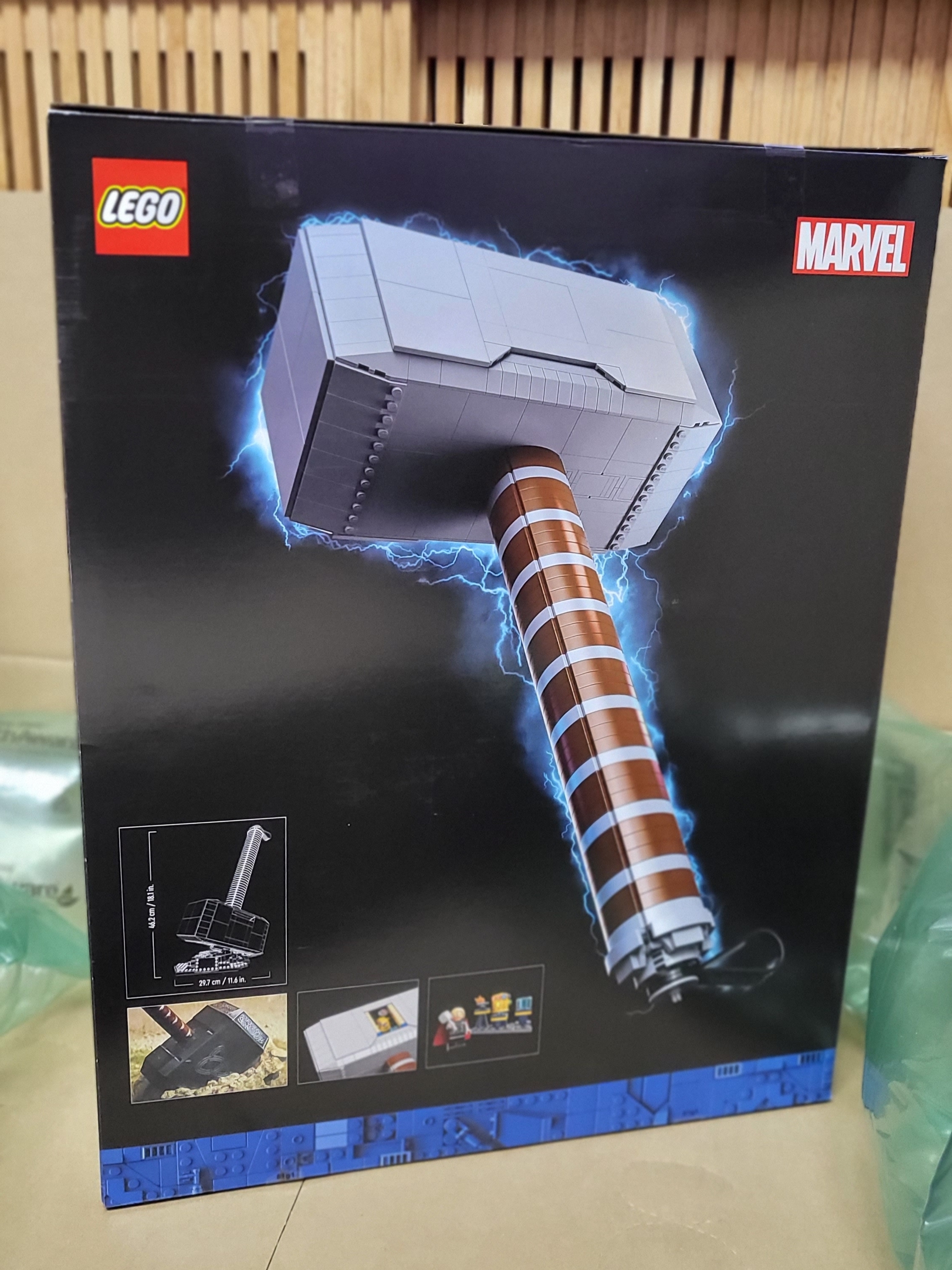Lego Marvel Thor's Hammer 착용 스타일 - 2