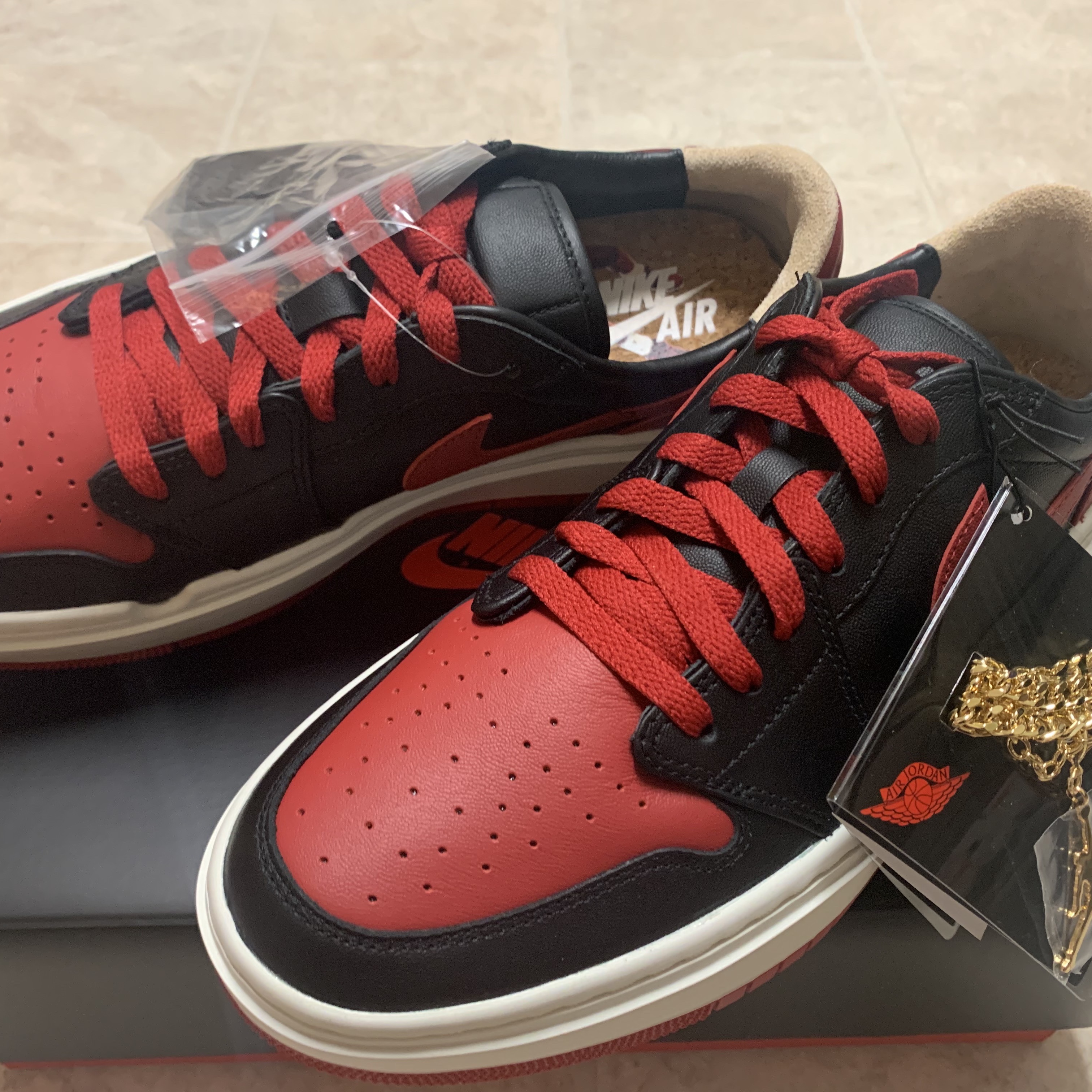 (W) Jordan 1 Elevate Low SE Bred 착용 스타일