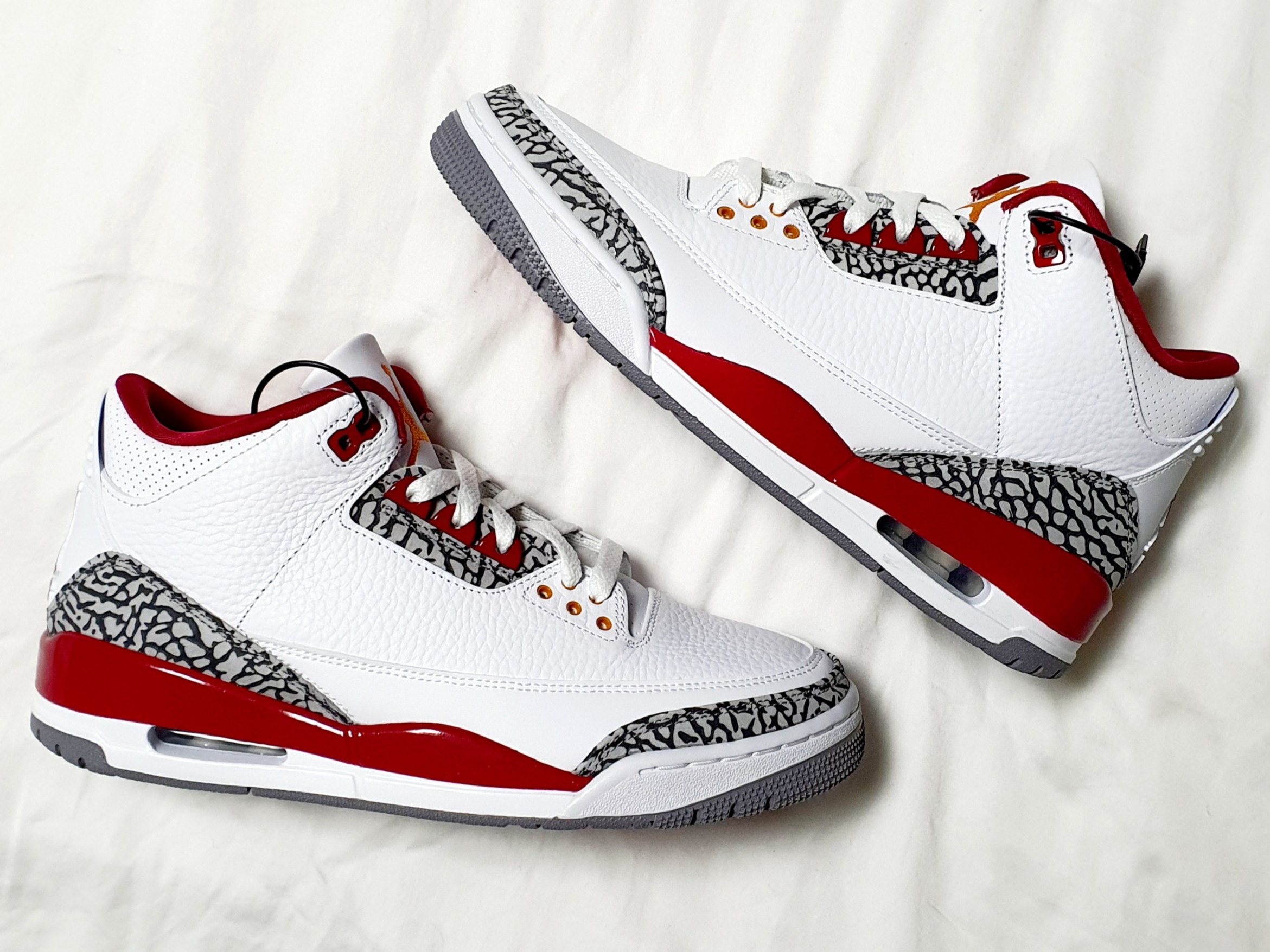 Jordan 3 Retro Cardinal Red 착용 스타일 - 1