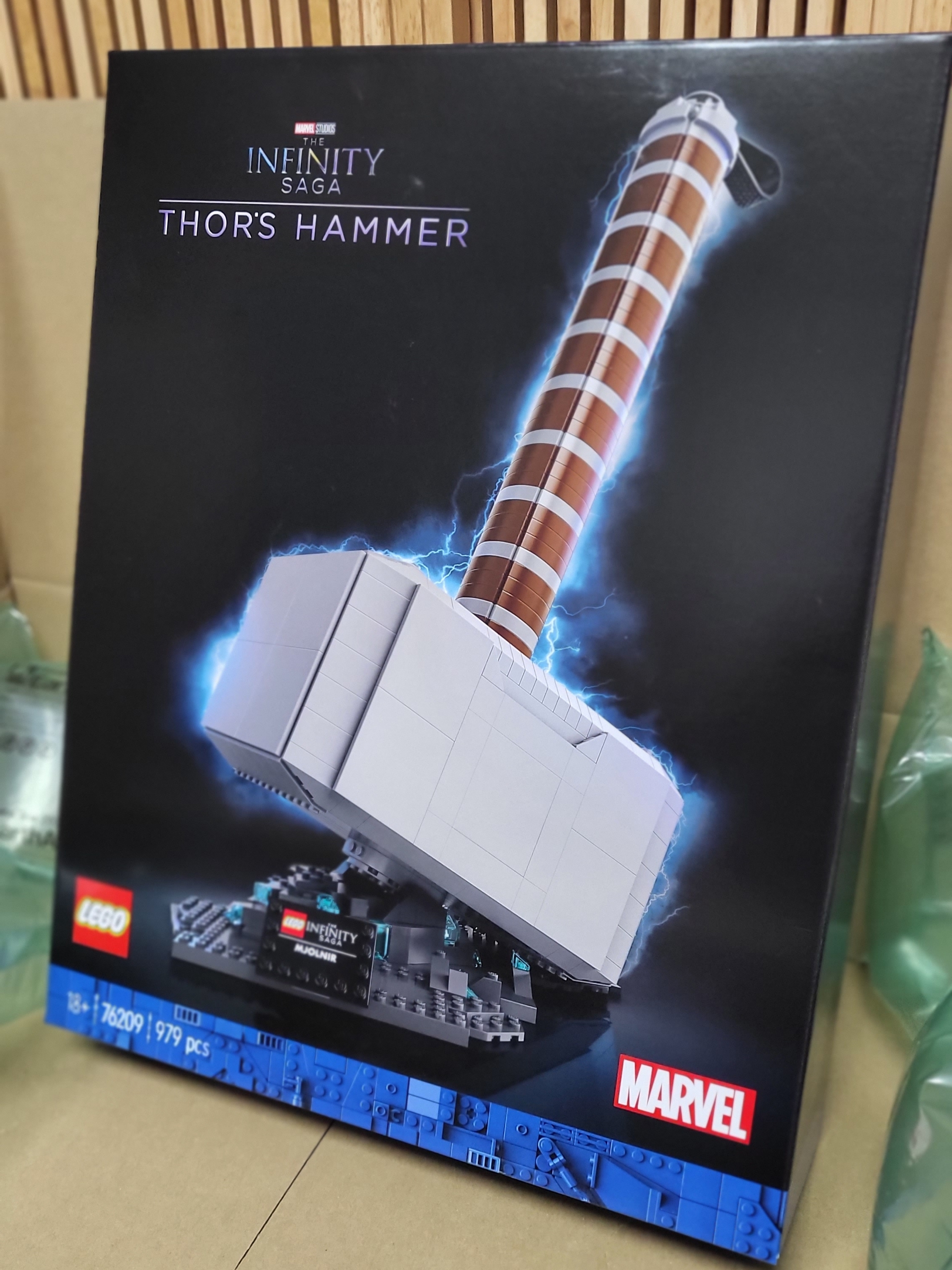 Lego Marvel Thor's Hammer 착용 스타일 - 1
